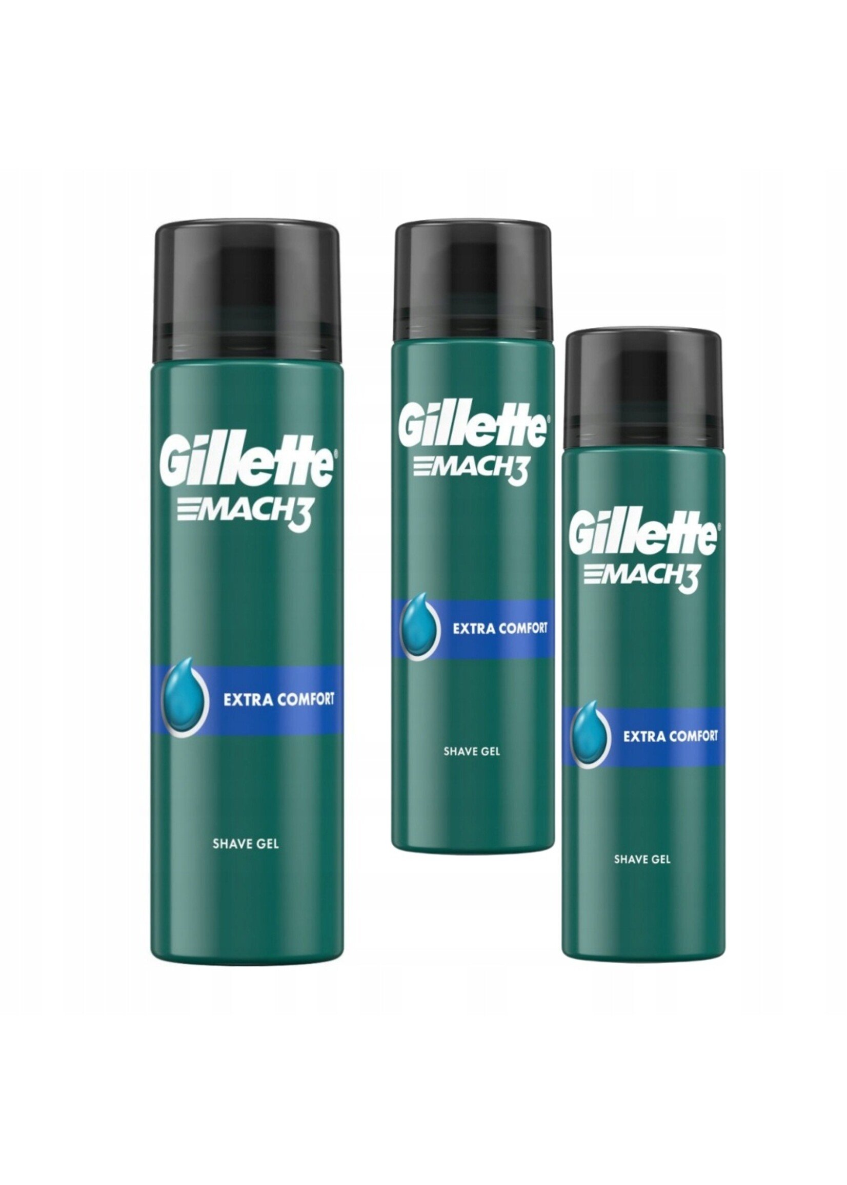 GILLETTE 3× Gillette Mach3 Extra Comfort