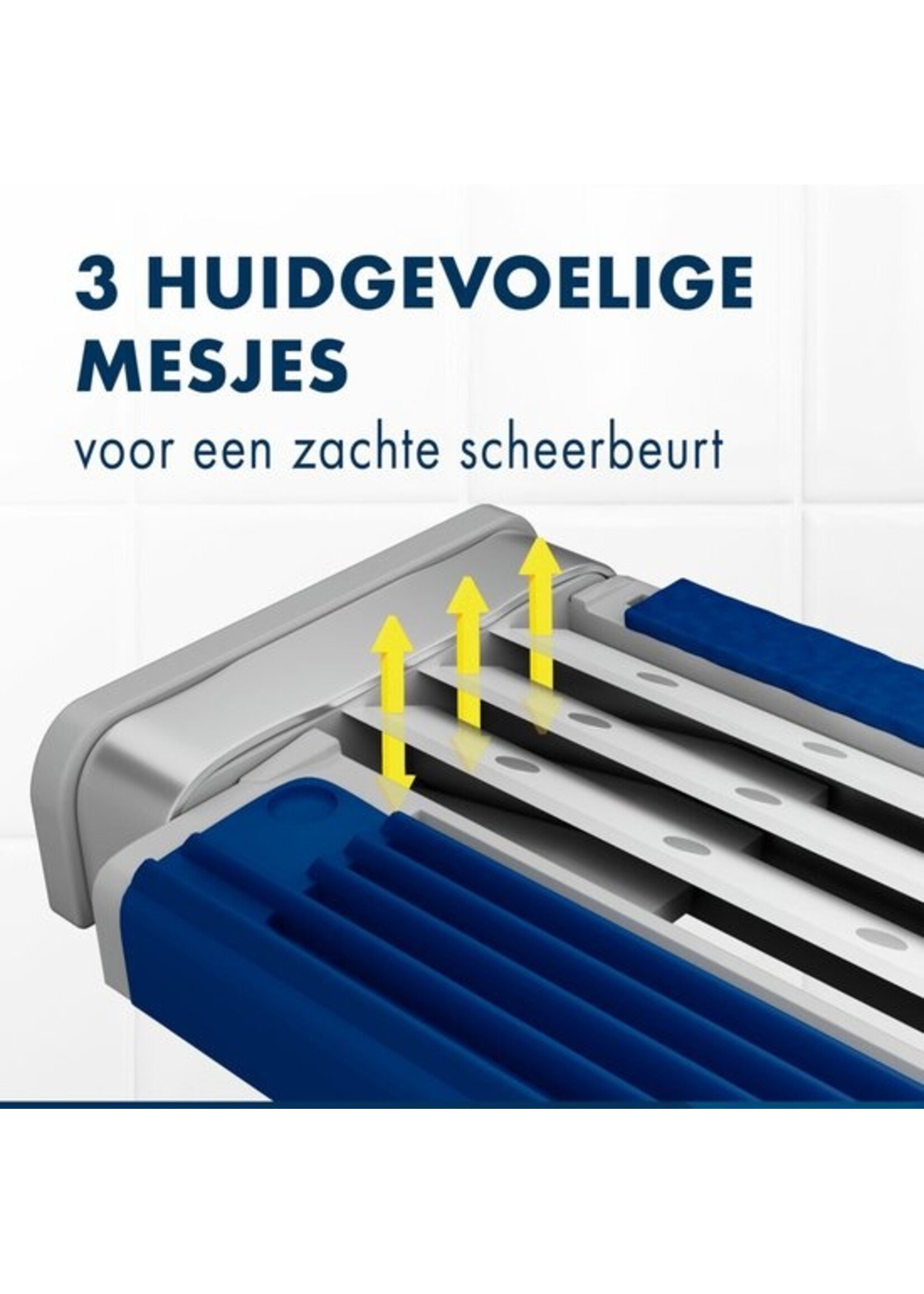 GILLETTE Gillette Blue3 Wegwerpmesjes Mannen - 12 stuks