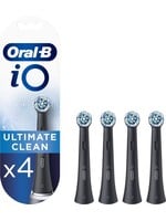 Oralb Braun Oral-B iO Ultimate Clean - Opzetborstels - Zwart - 4 Stuks