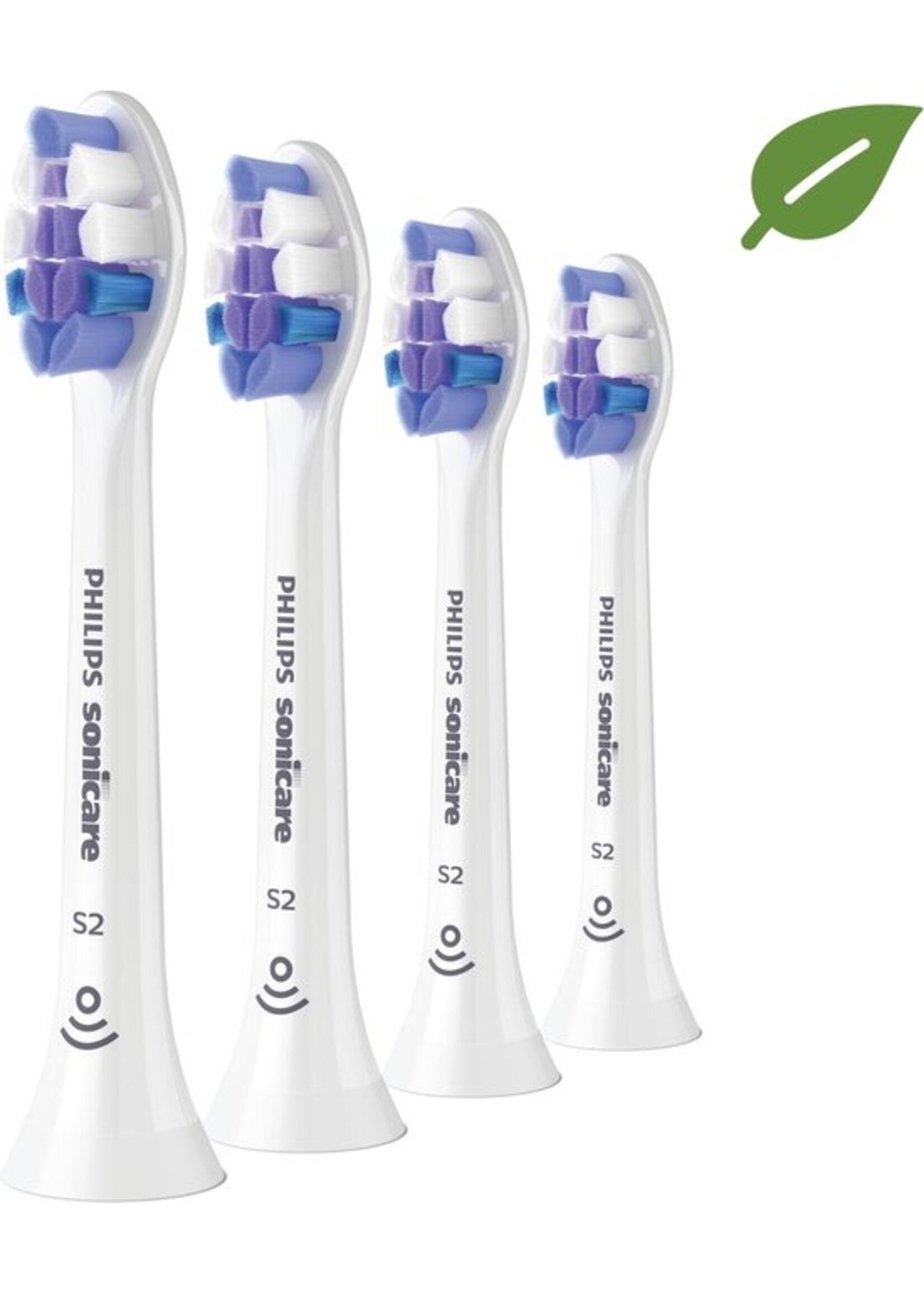 Philips Philips Sonicare Optimal Sensitive - HX6054/10 - Opzetborstels - Wit - 4 stuks