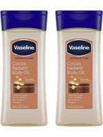 Vaseline Cocoa Body Gel Oil - 2 X intensive Care Body Gel Oil Cocoa Radiant 200ml -