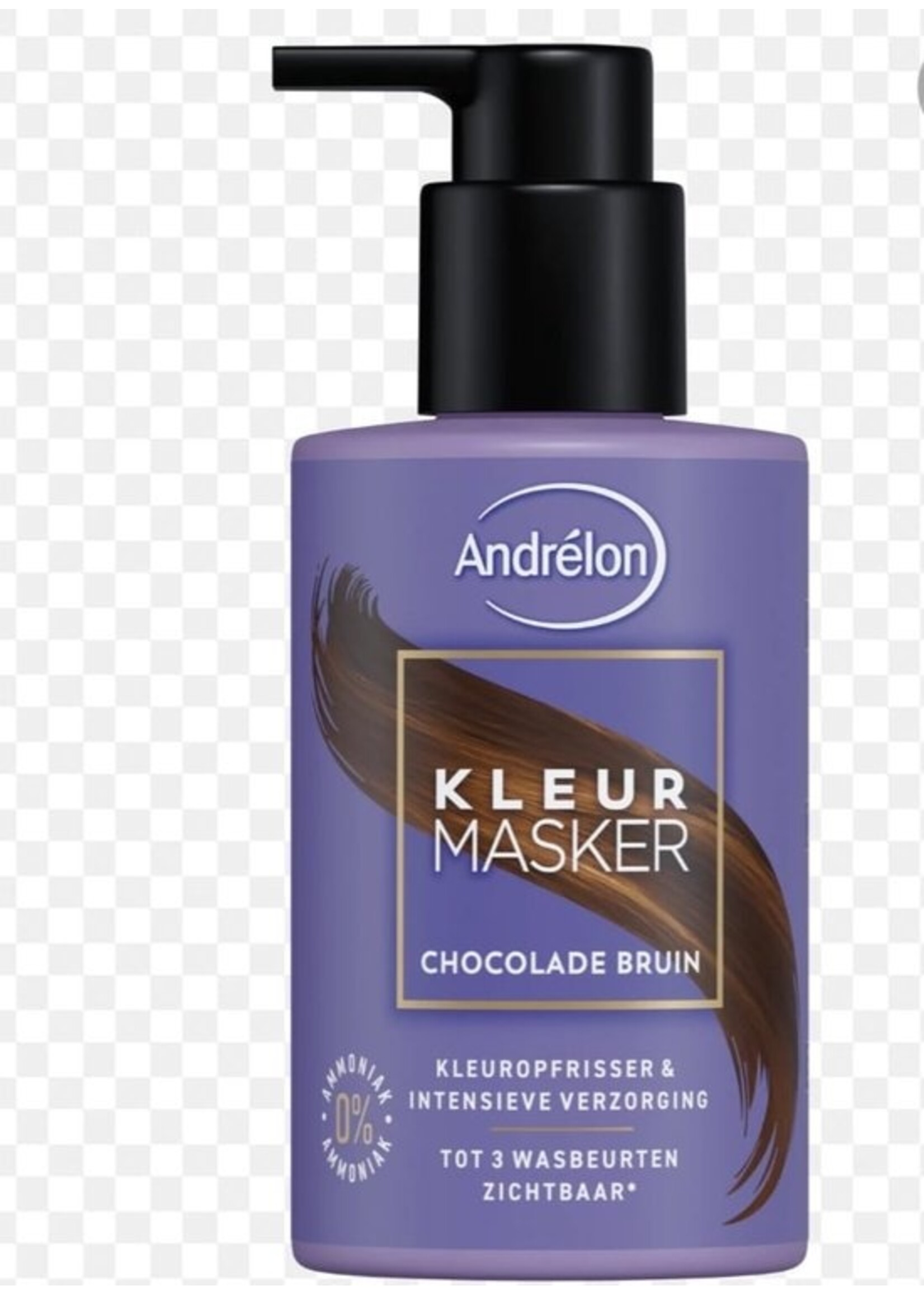 Andrélon Andrélon Kleurmasker Chocolade bruin 200 ml - Haarmasker .