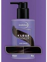 Andrélon Andrélon kleurmasker - Diep zwart - 200 ml.