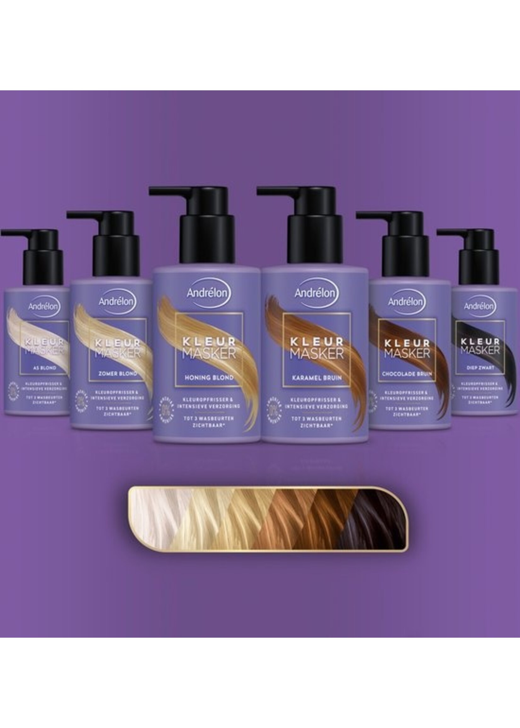 Andrélon Andrélon Karamel Bruin Kleurmasker