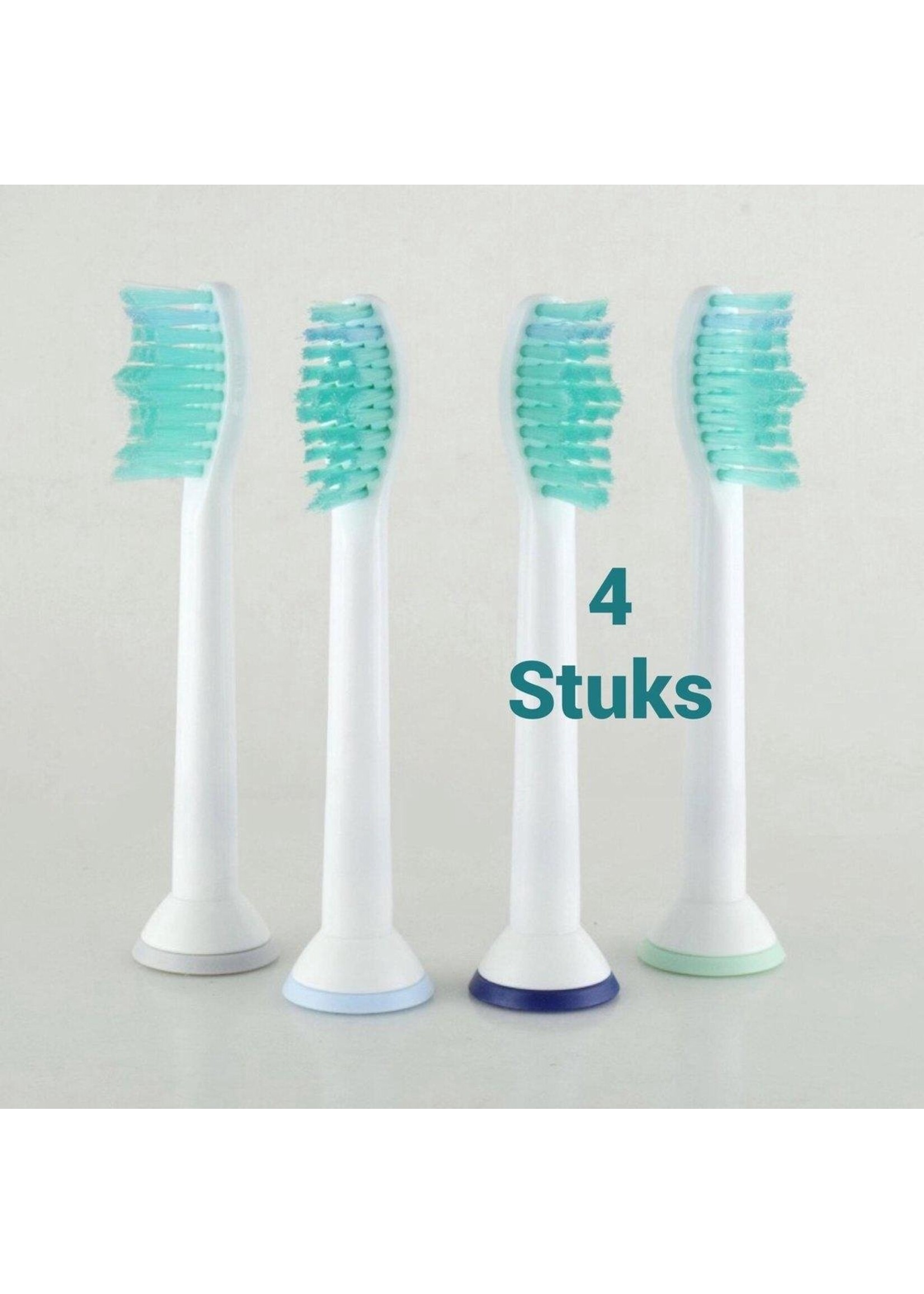 Philips Philips Sonicare ProResults HX6014/26 opzet borstel 4 stuk(s) Wit