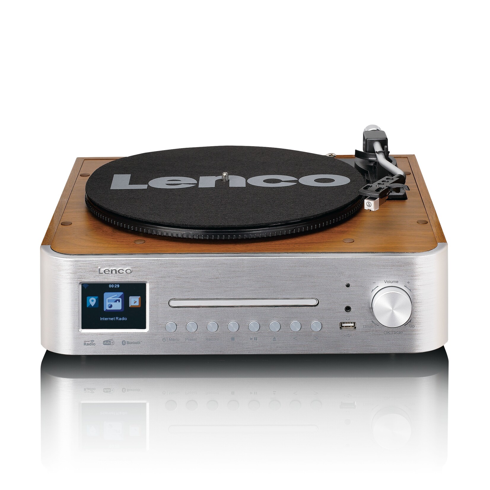 Lenco Lenco MC-660WDSI Platenspeler met 2 Speakers - Complete Stereo Set