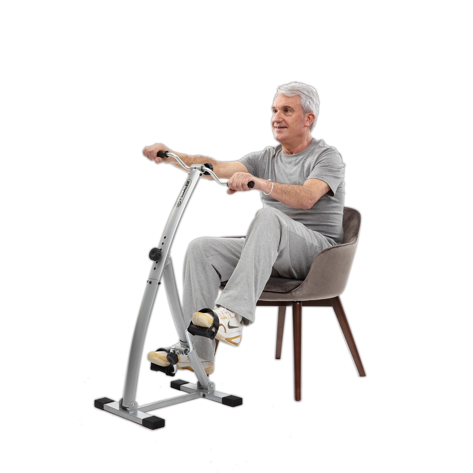 Gymform Gymform Bi-pedaler Verstelbare Stoelfiets voor Training van Armen en Benen