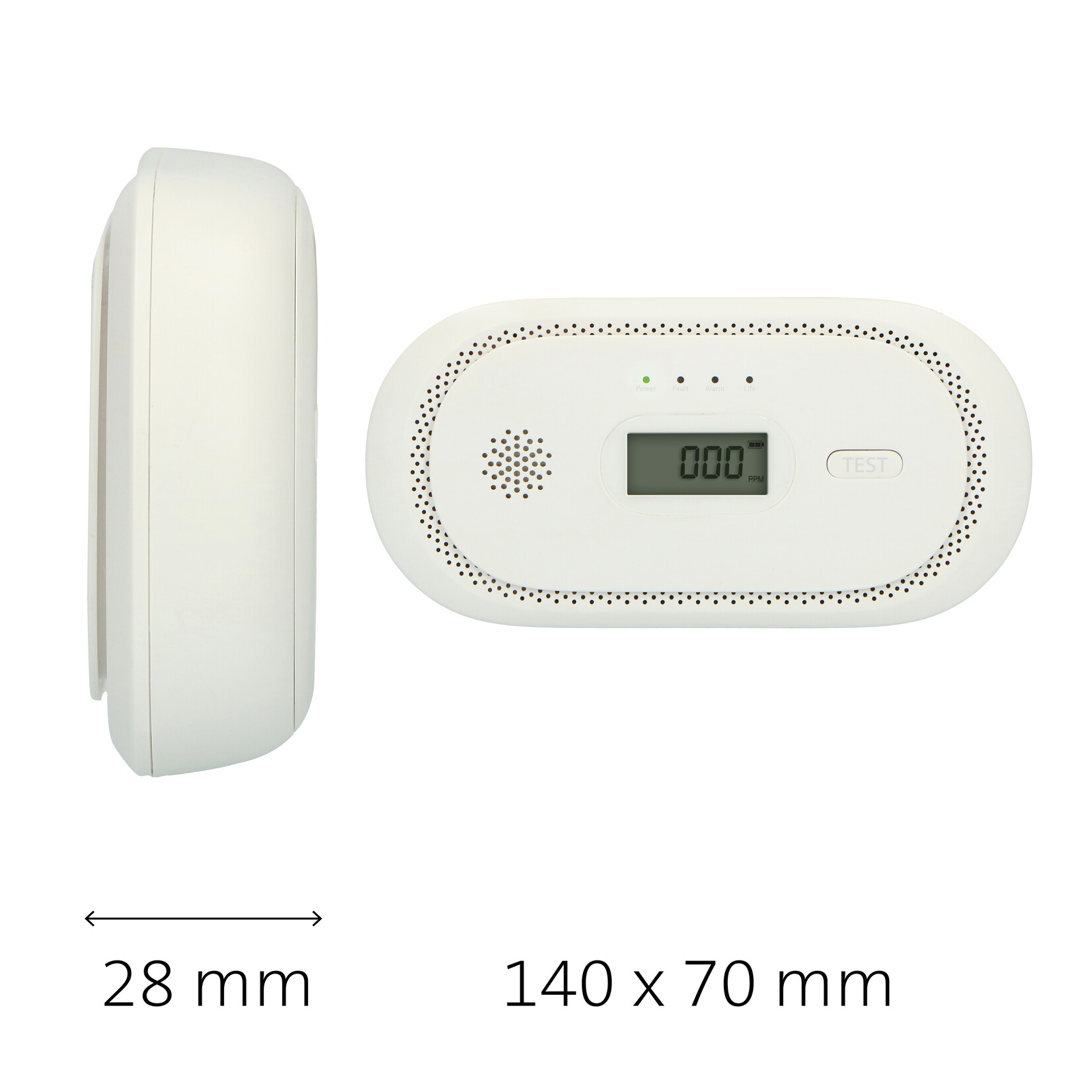 Alecto Alecto Rookmelder en Koolmonoxidemelder met 10 jaar Batterij