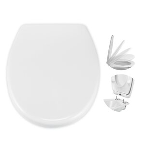 Haushalt Softclose WC Bril - Toiletbril met Snelle (de)montage