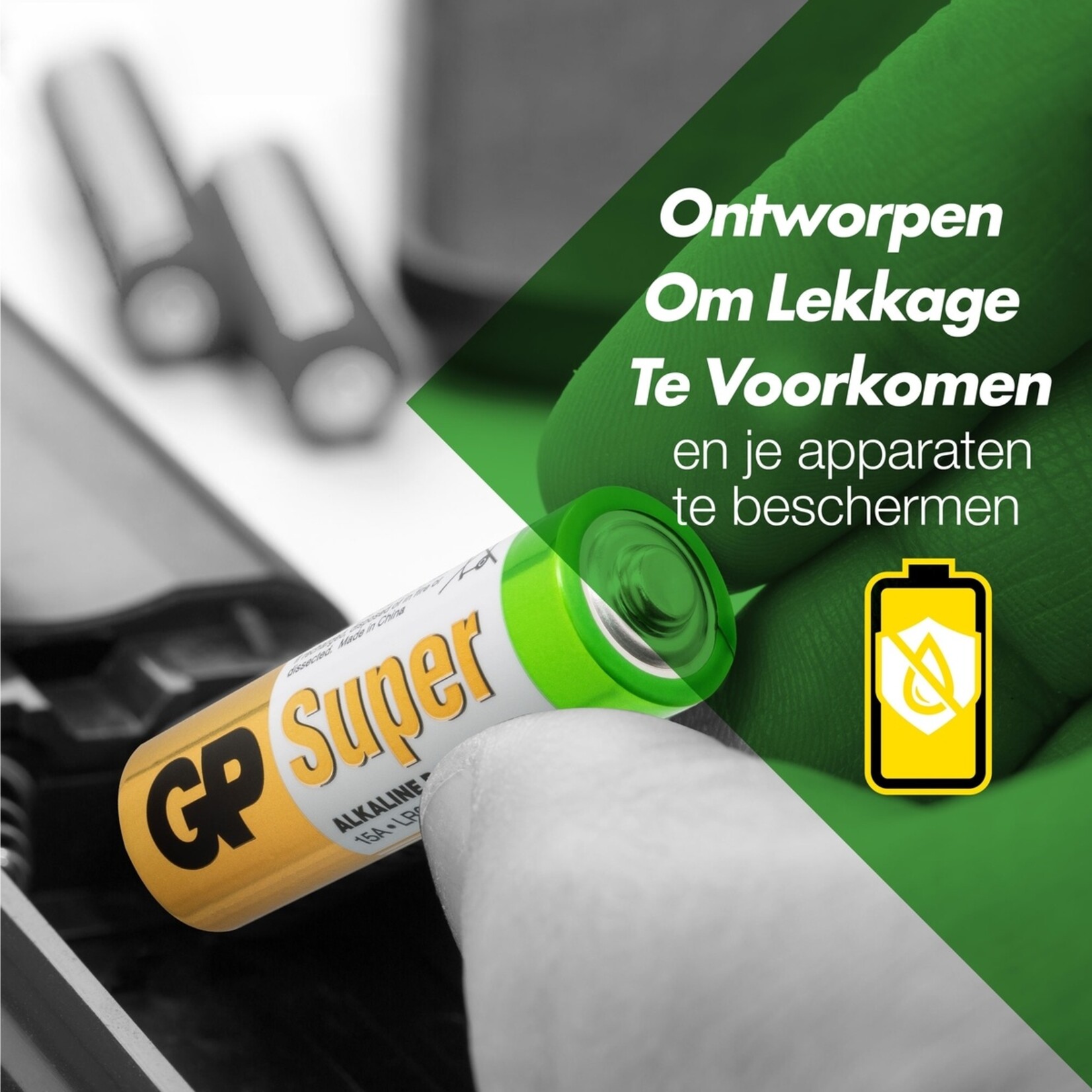 GP GP Alkaline Super AA Batterijen 1.5V LR6