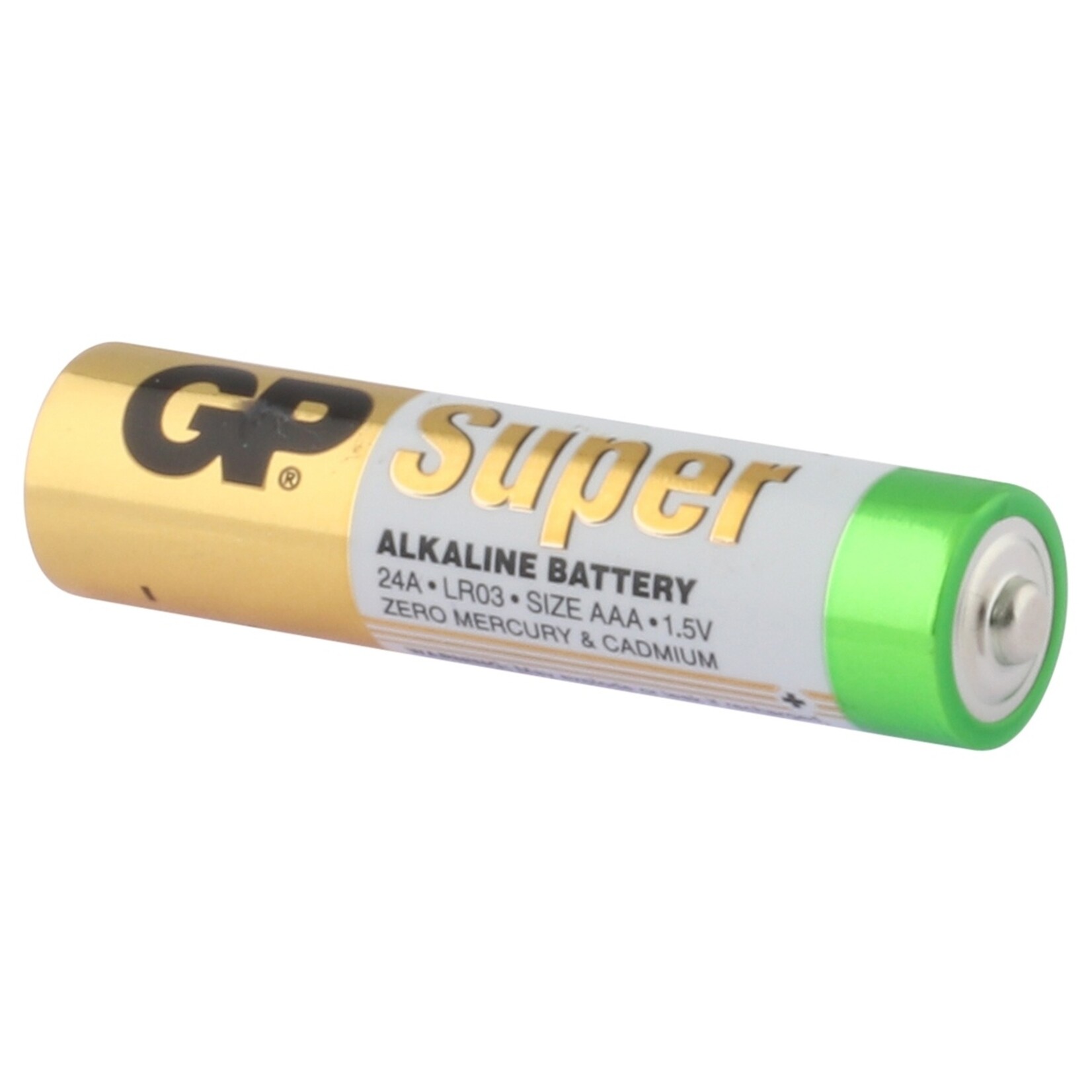GP GP Alkaline Super AAA Batterijen 1.5V LR03
