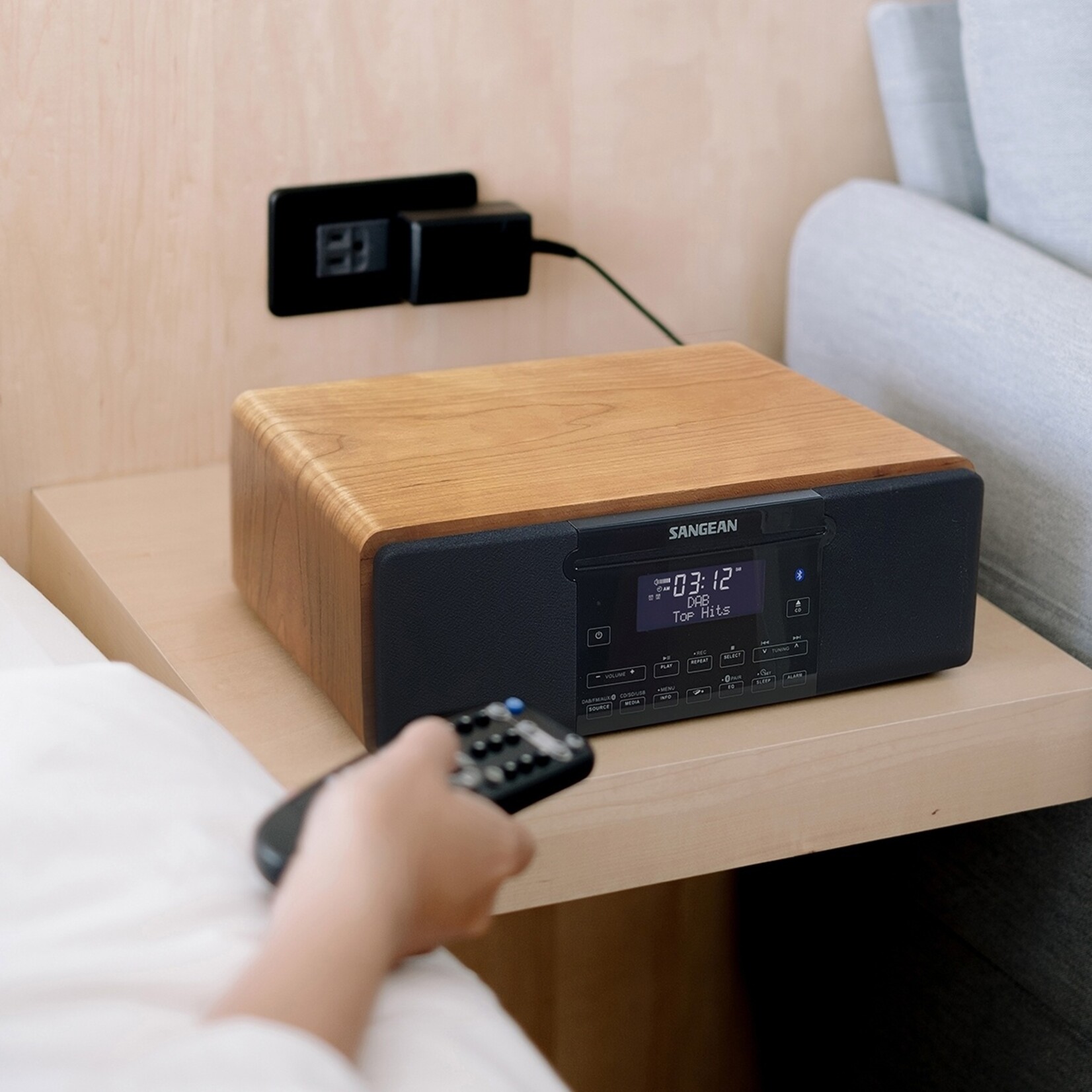 Sangean Sangean DDR-53BT Muzieksysteem met DAB+/FM-radio, CD-speler en meer