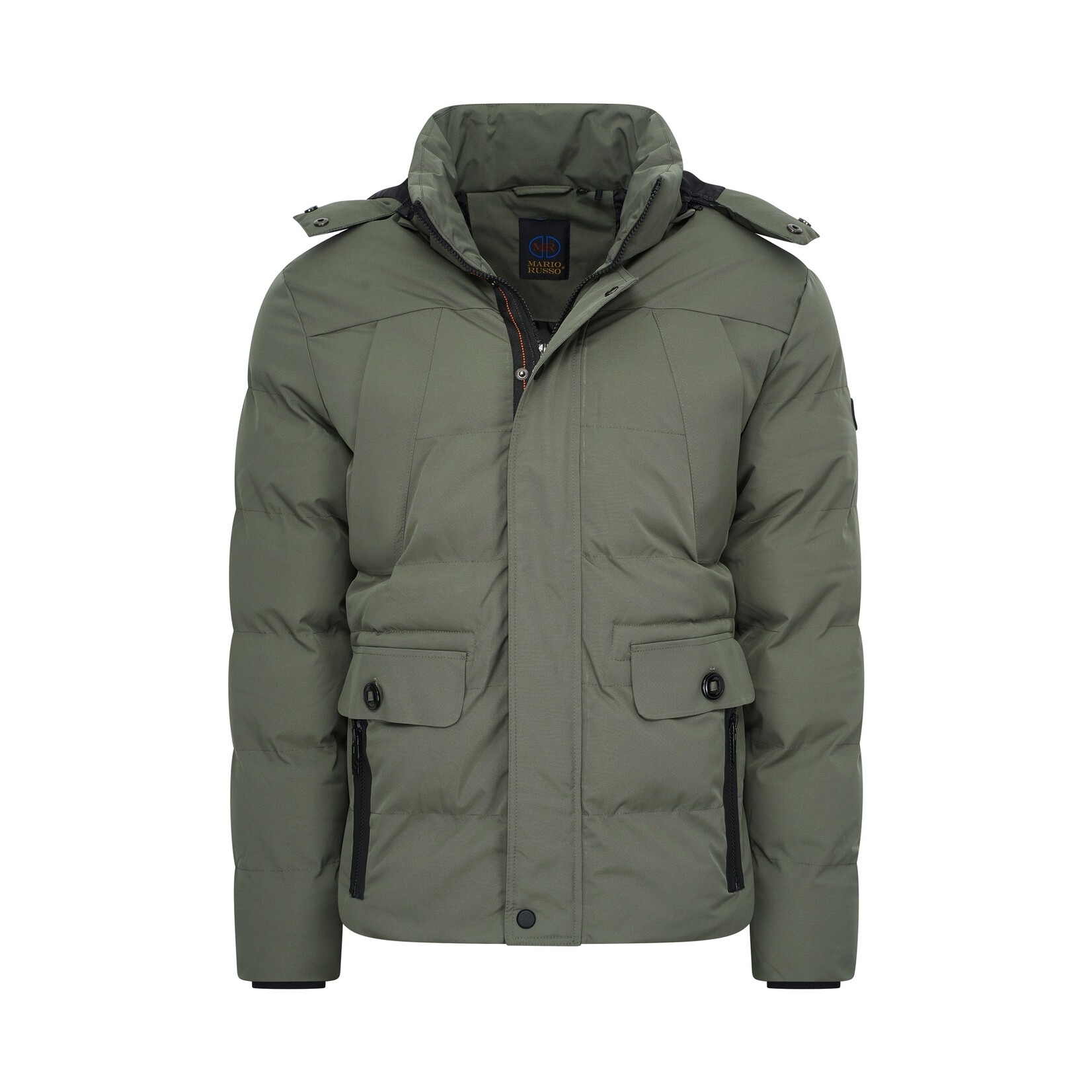 Mario Russo Mario Russo Ranger Jacket Winterjas met Afneembare Capuchon