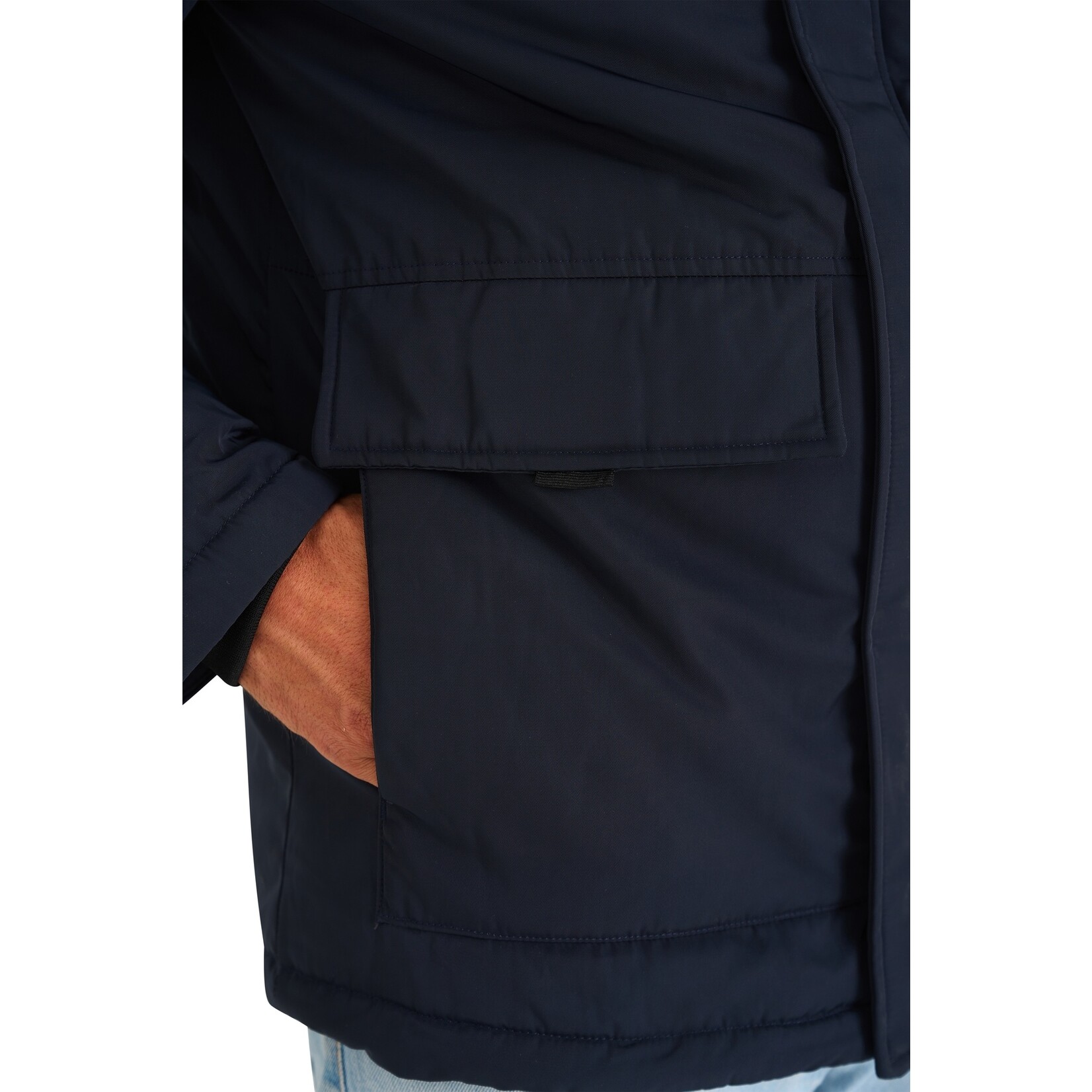 Mario Russo Mario Russo Parka Arctic Winterjas met Afneembare Capuchon