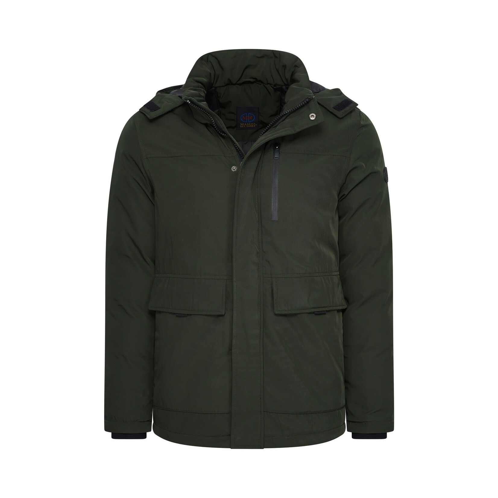Mario Russo Mario Russo Parka Arctic Winterjas met Afneembare Capuchon