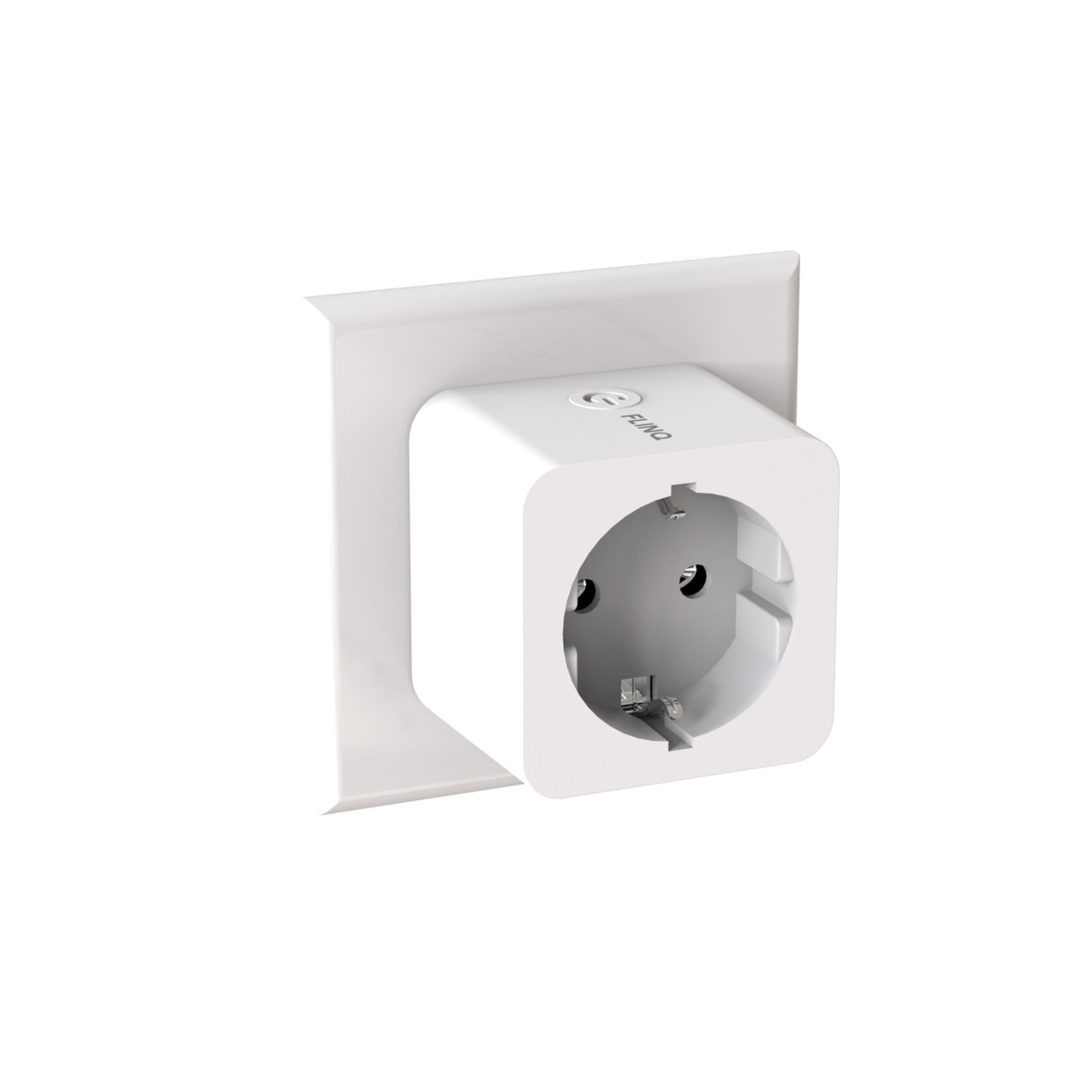 FlinQ Smart Plug Set van 2 Slimme Stekkers en Energiemeter Stopcontact
