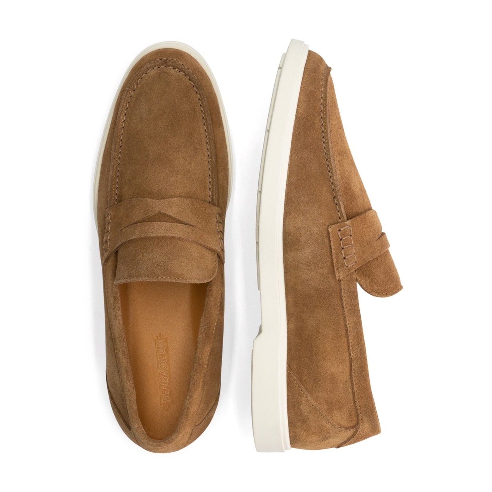DenBroeck DenBroeck Thomas St. Lage Loafers voor Heren - Suède Instappers