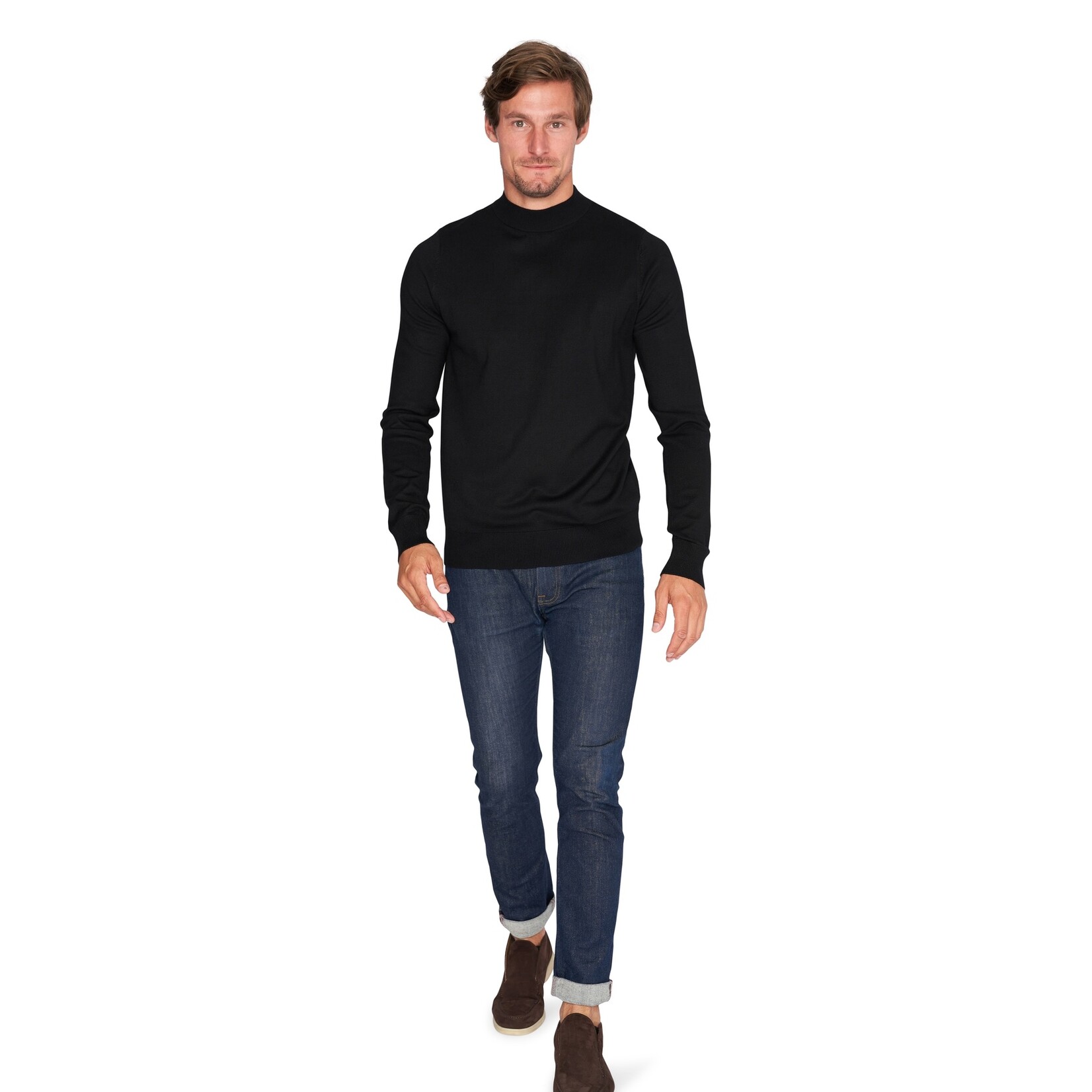 Mario Russo Mario Russo Turtle Neck Coltrui met Stretch