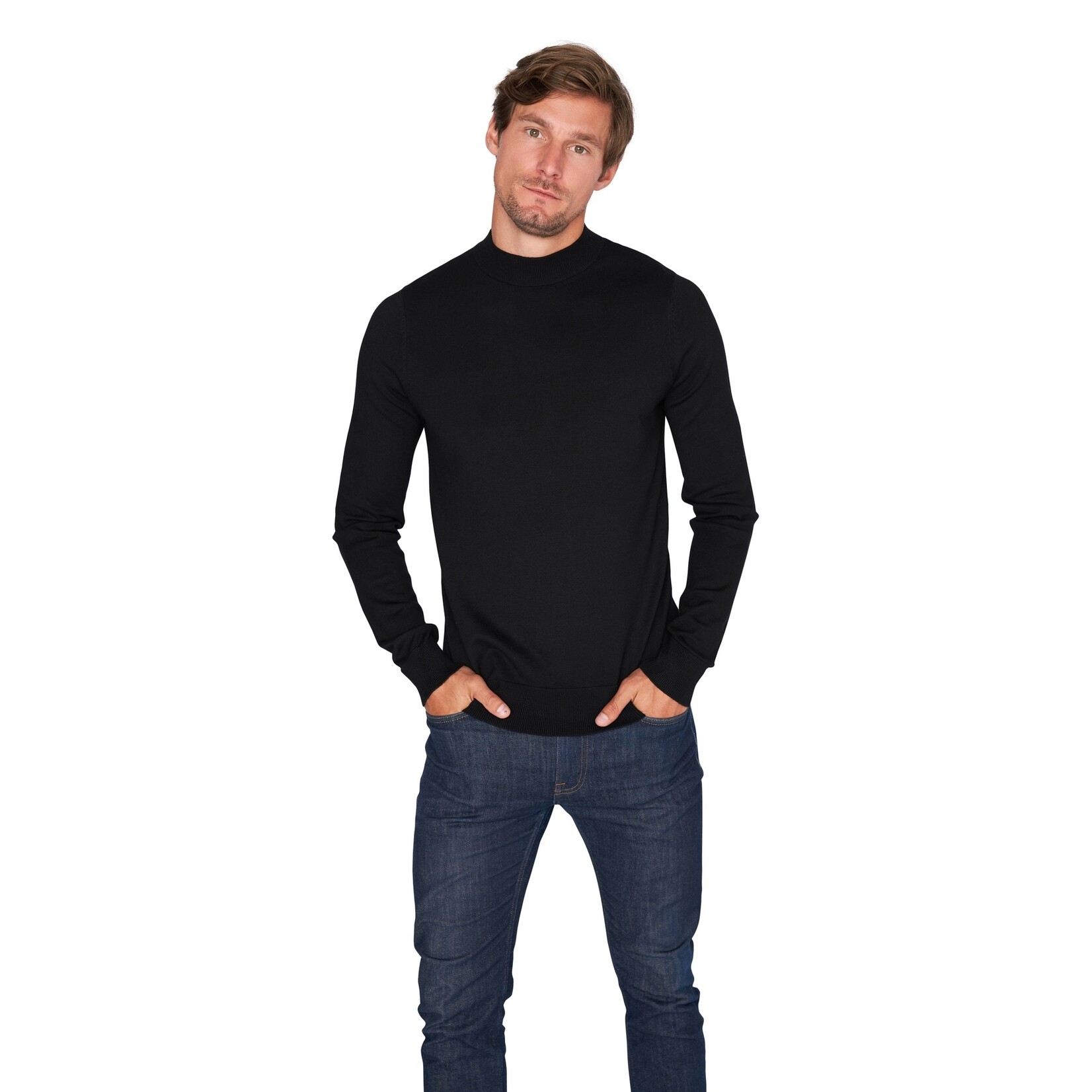 Mario Russo Mario Russo Turtle Neck Coltrui met Stretch
