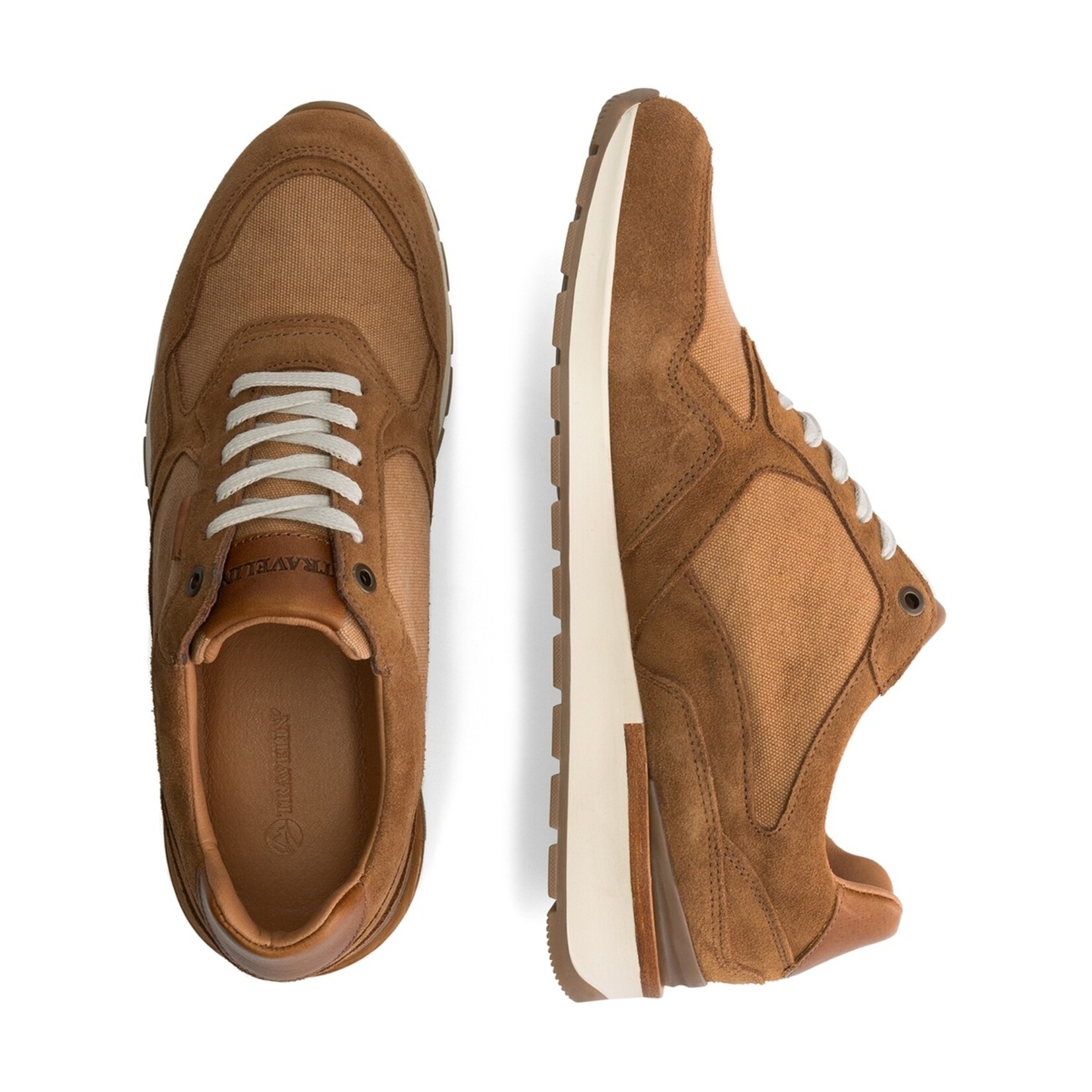 Travelin' Travelin' Newberry Sneakers voor Heren - Uitneembaar Voetbed