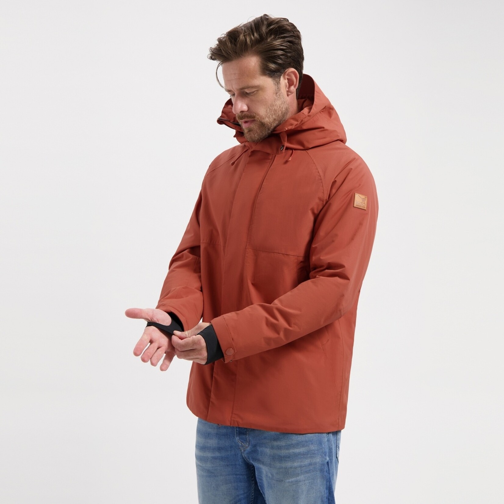 MGO Leisure Wear MGO Dave Winterjas voor Heren - Vaste Capuchon - Water- en Winddicht
