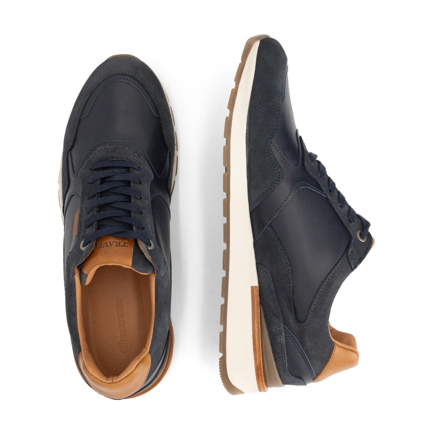 Travelin' Travelin’ Dalton Sneakers voor Heren - Uitneembaar Voetbed