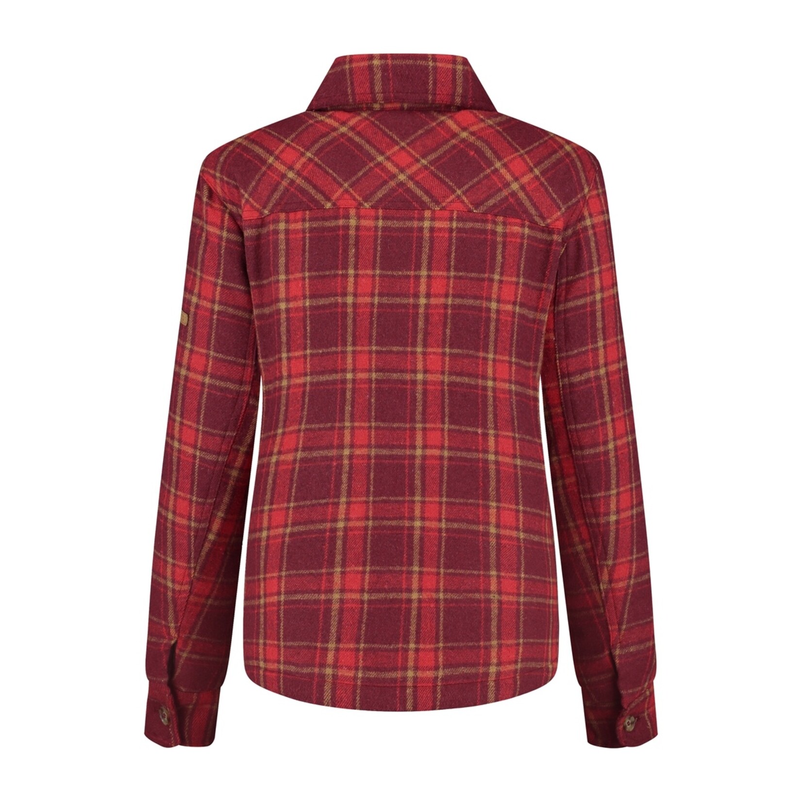 MGO Leisure Wear MGO Jessy Cardigan Vest voor Dames - Geruit Tussenjack