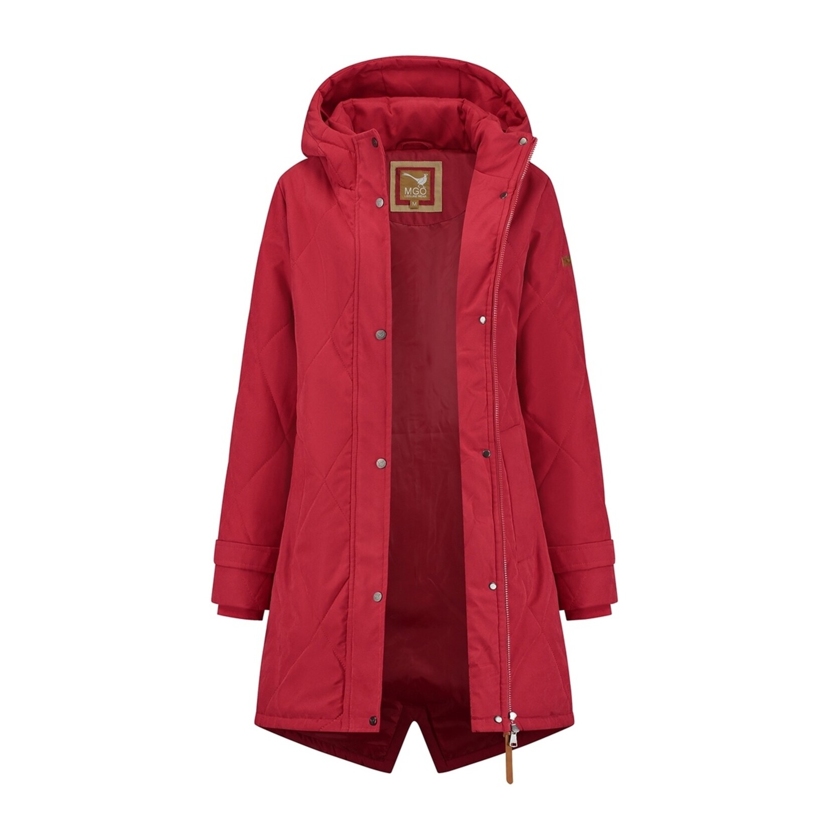 MGO Leisure Wear MGO Masha Winterjas voor Dames - Vaste Capuchon - Water- en Winddicht