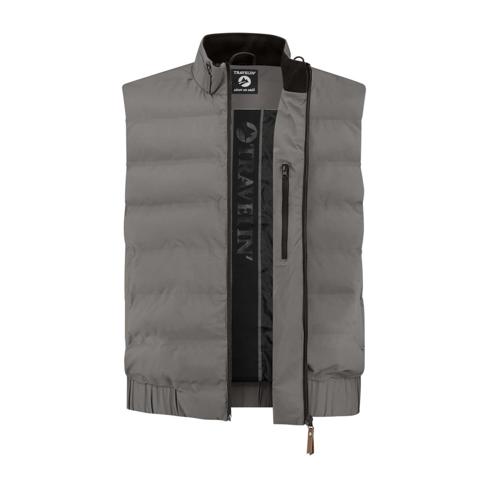 Travelin' Travelin’ Magnus Softshell Bodywarmer voor Heren - Waterdicht