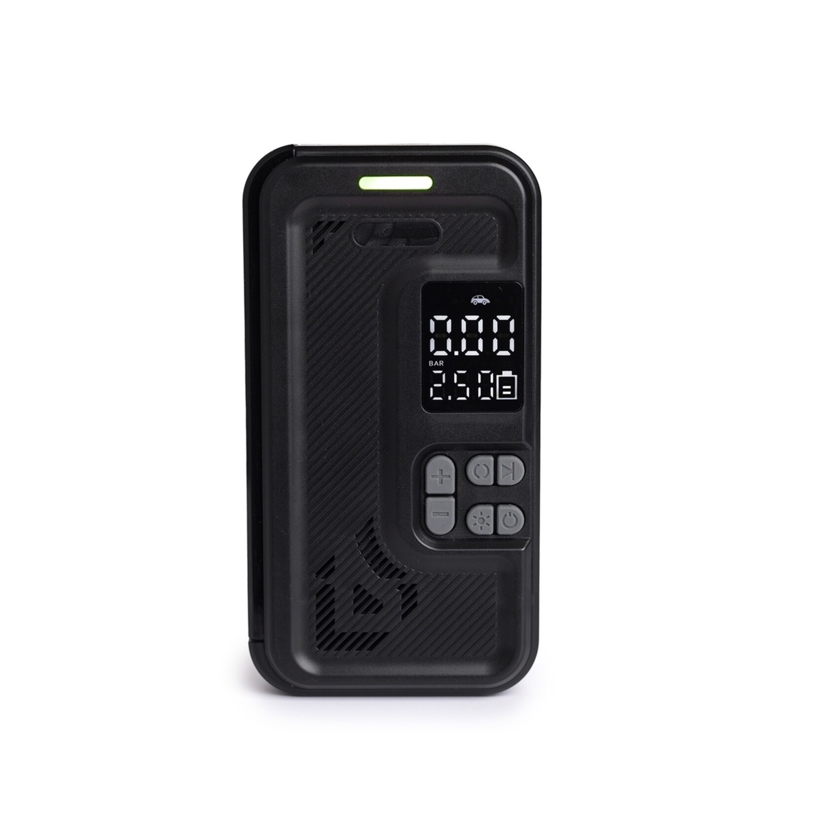 QLT No Less QLT Luchtcompressor met Opbergvak – Draadloos, mAh Batterij en 150 PSI