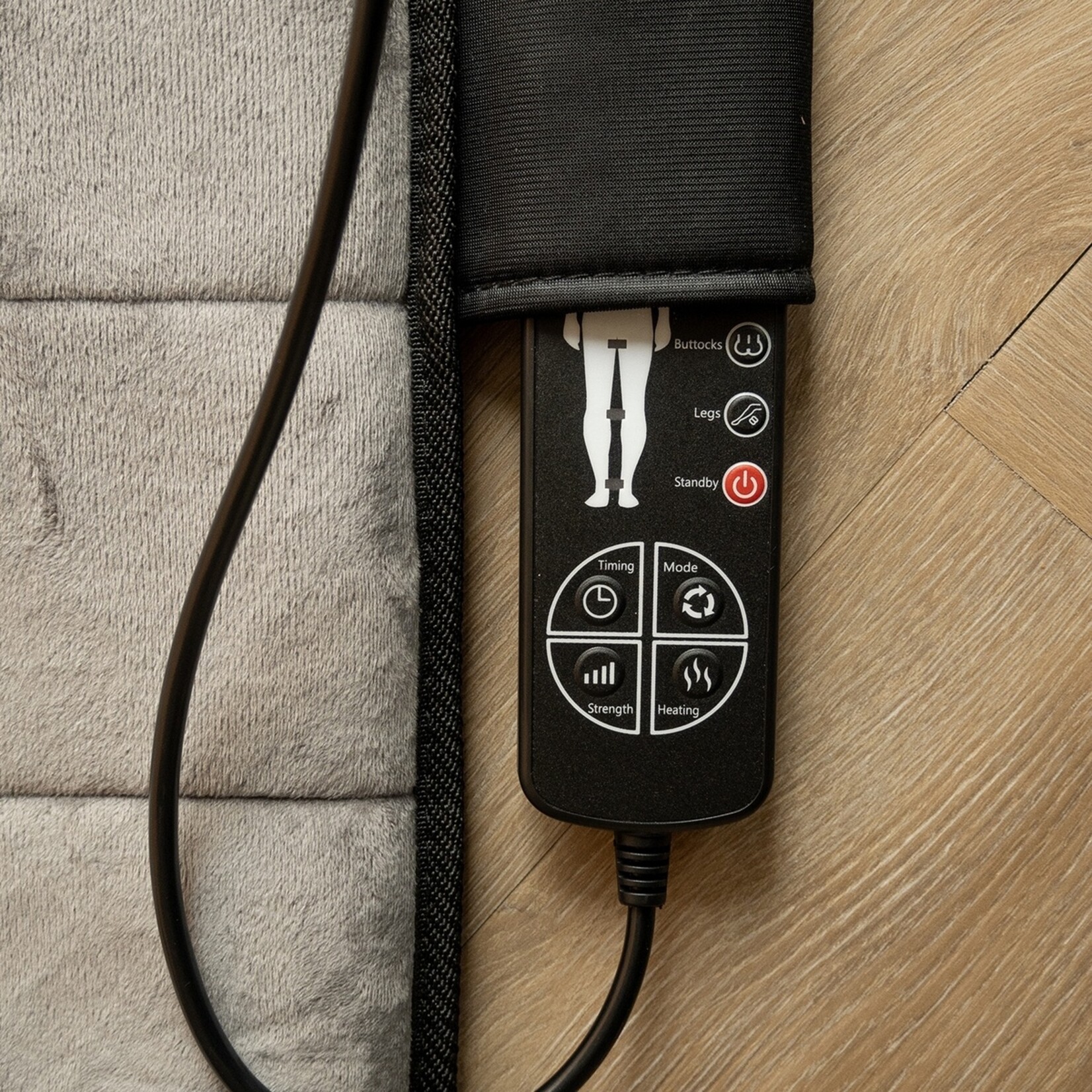 BREND BREND BR-2230 Elektrische Massagemat en Kussen