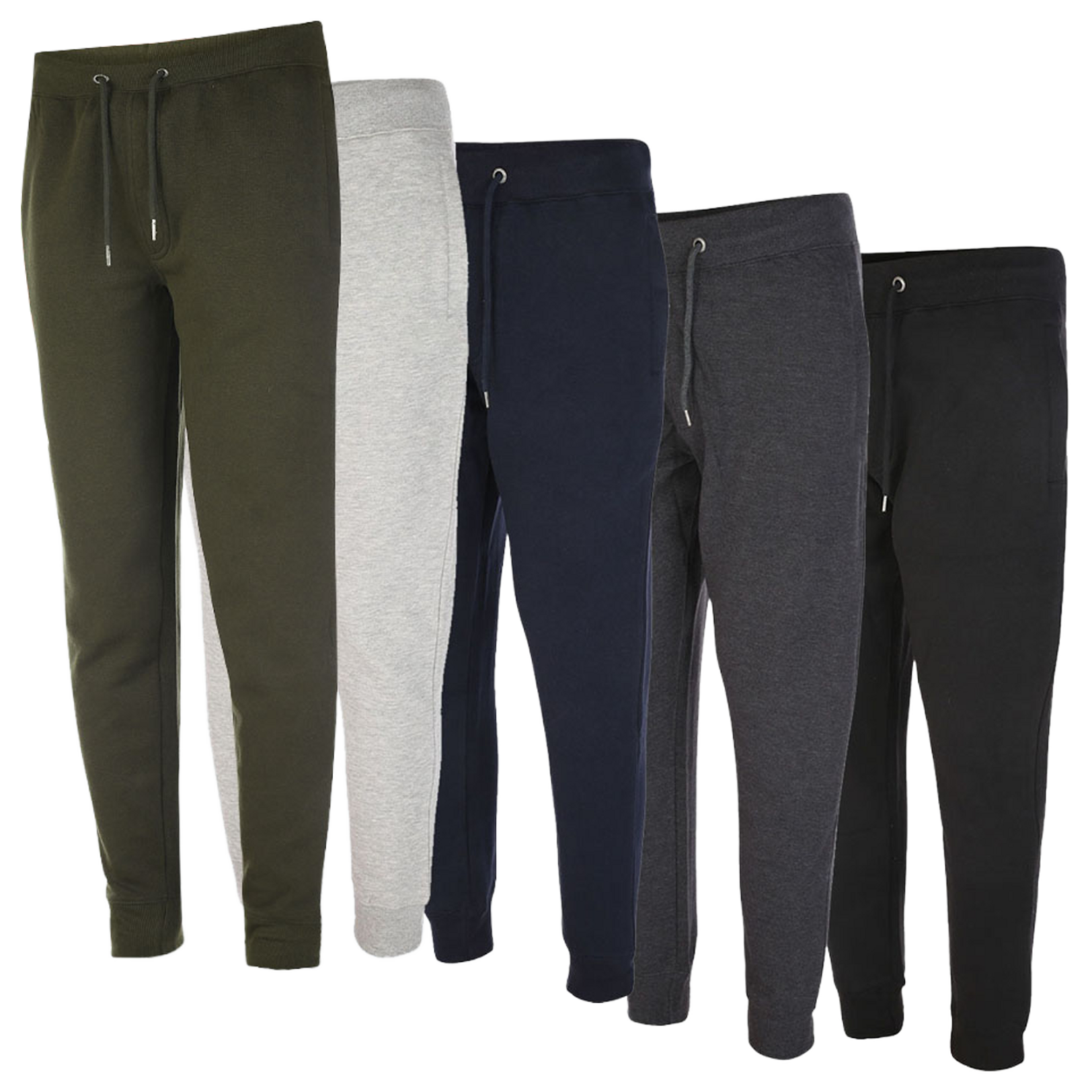 Cappuccino Cappuccino Lucca Joggingbroek met Verstelbare Tailleband