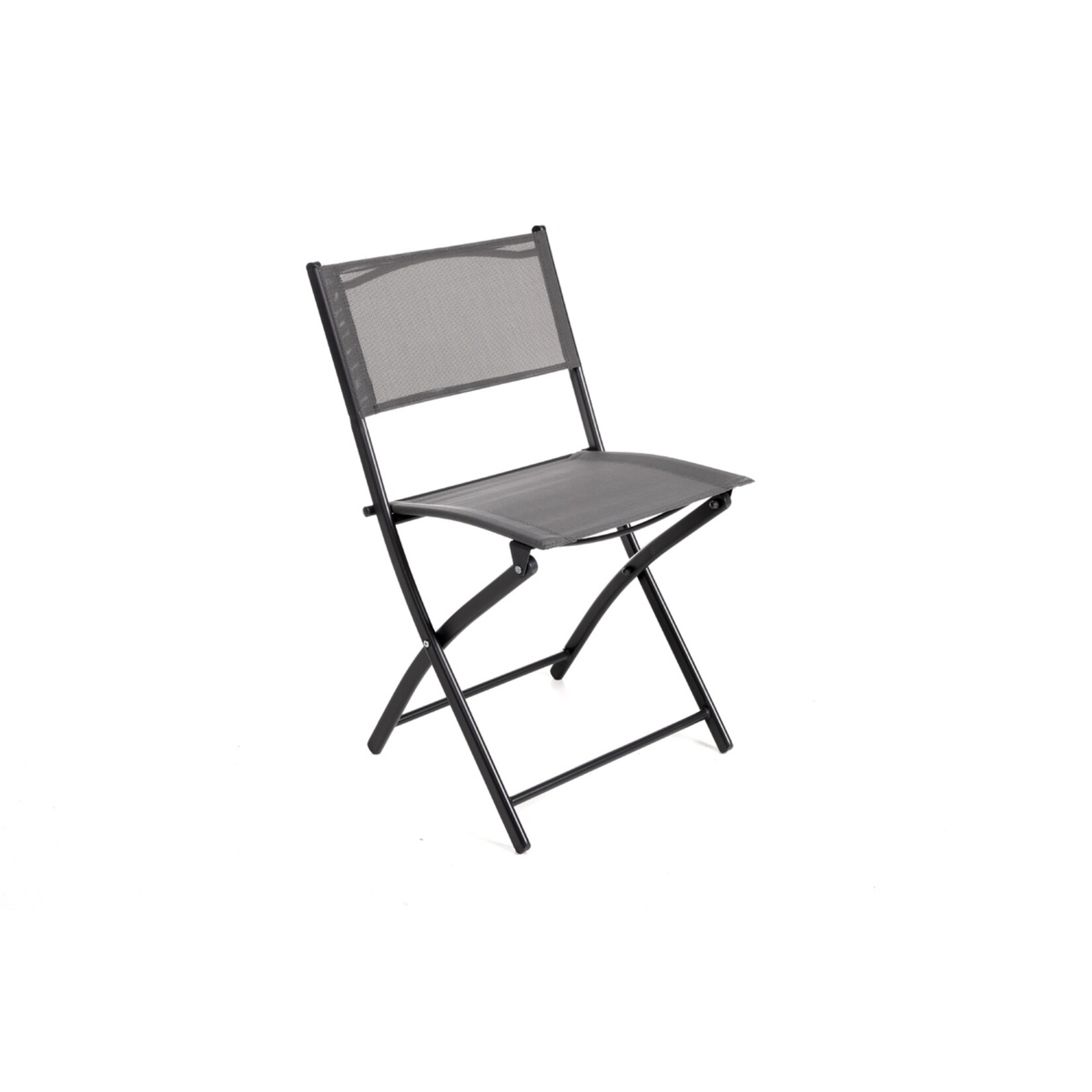 QLT No Less QLT 3-Delige Bistroset Opvouwbaar – Stalen Terras- en Balkonset 2 Personen