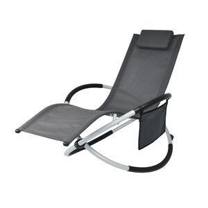 FlinQ FlinQ Aura Opvouwbare Ligstoel voor Buiten - Luxe Schommeltuinstoel