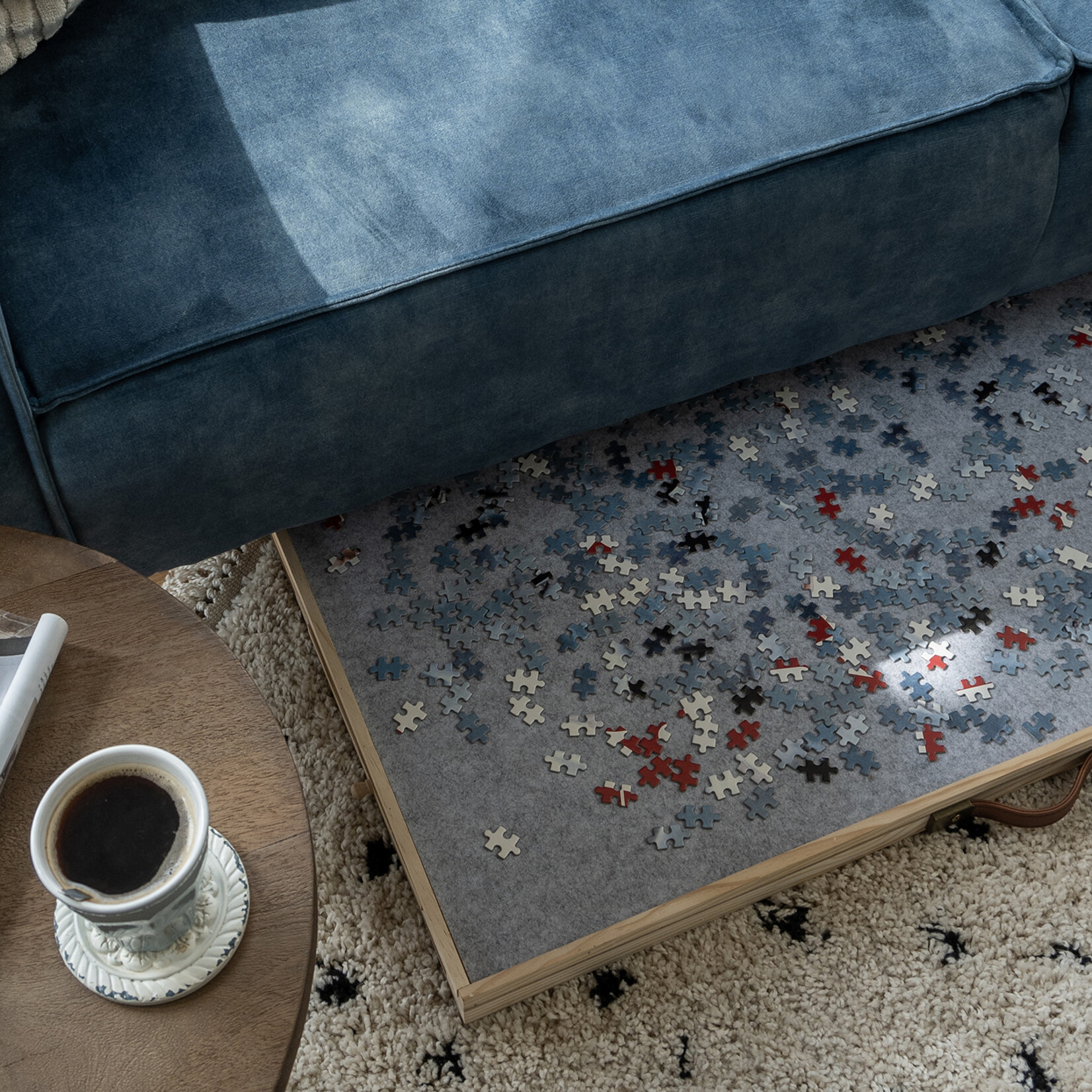 BREND BREND BR-2224 Ergonomische Puzzelplaat voor 1500 Stukjes – Verstelbaar in 5 Hoeken