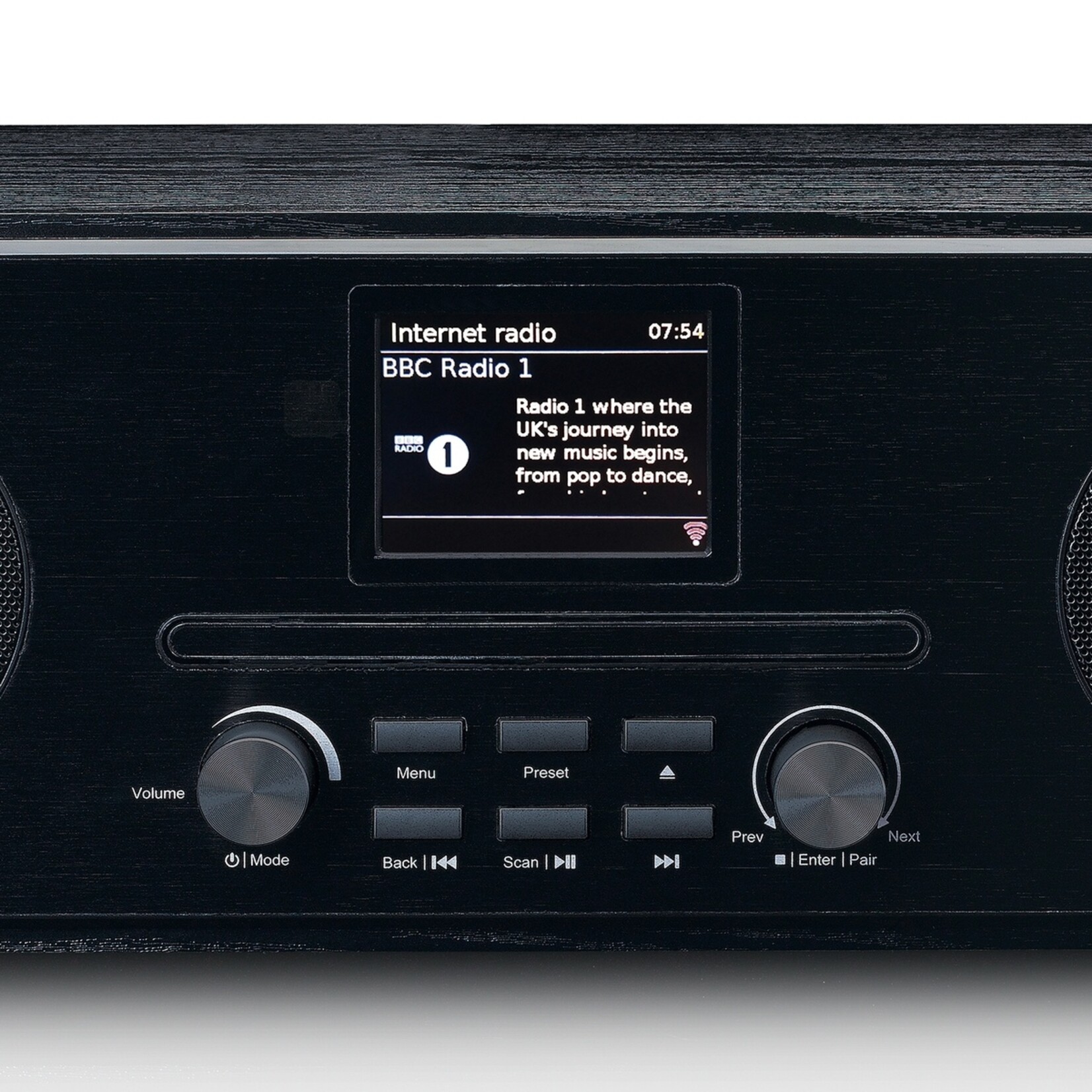 Lenco Lenco DIR-261BK DAB+/FM Radio - Internetradio met CD-speler en Bluetooth