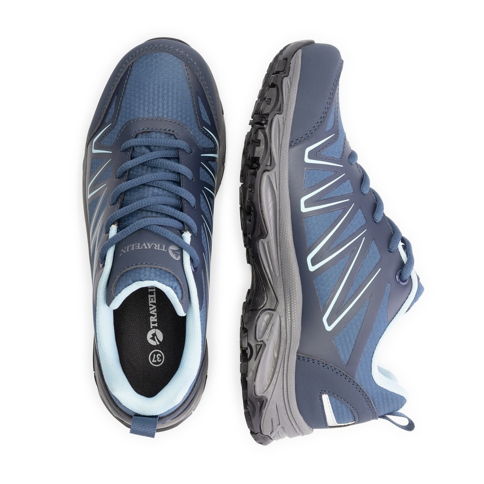 Travelin' Travelin’ Morke Wandelschoenen voor Dames - Waterdicht