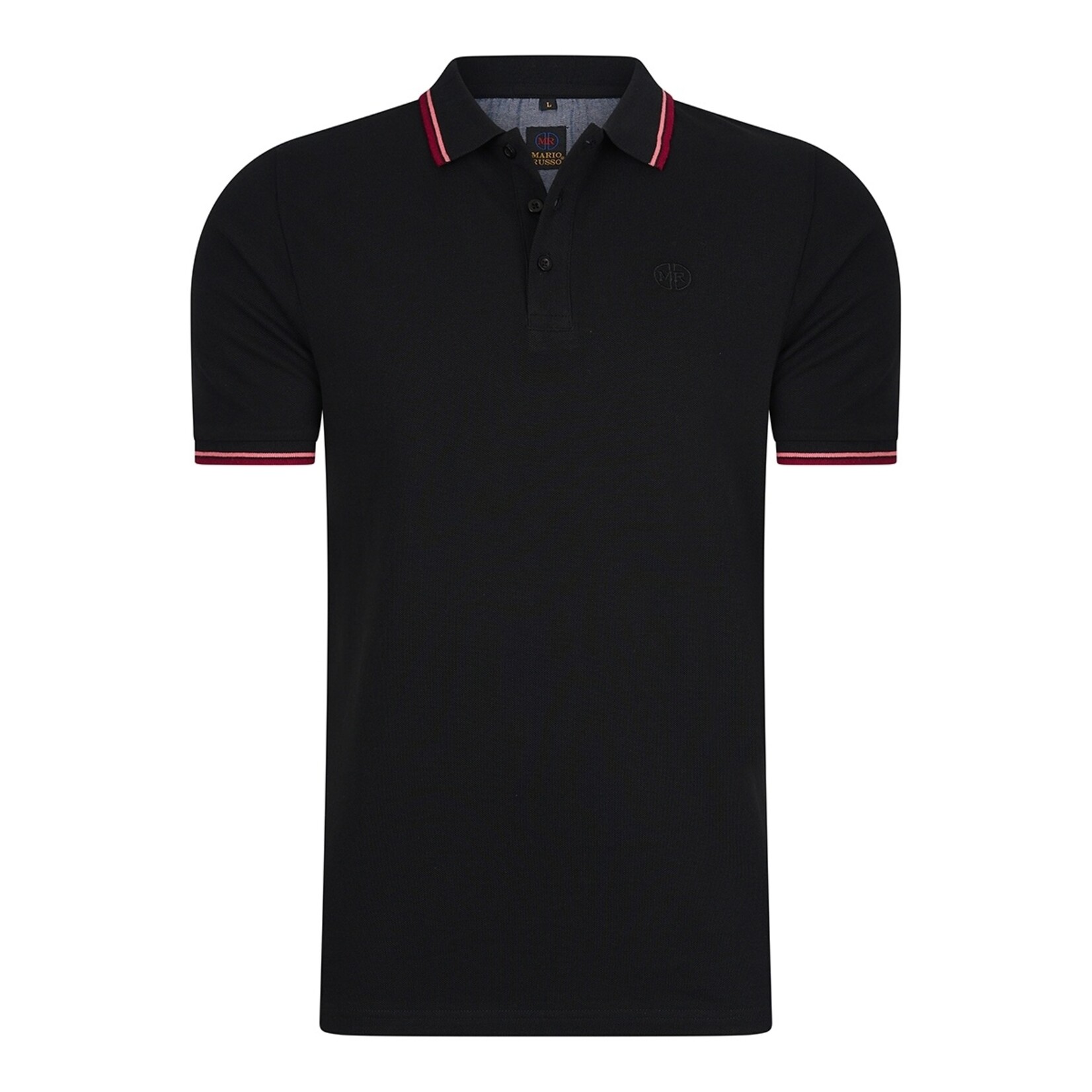 Mario Russo Mario Russo Edward Polo Shirt Heren - Regular Fit - 100% Katoen