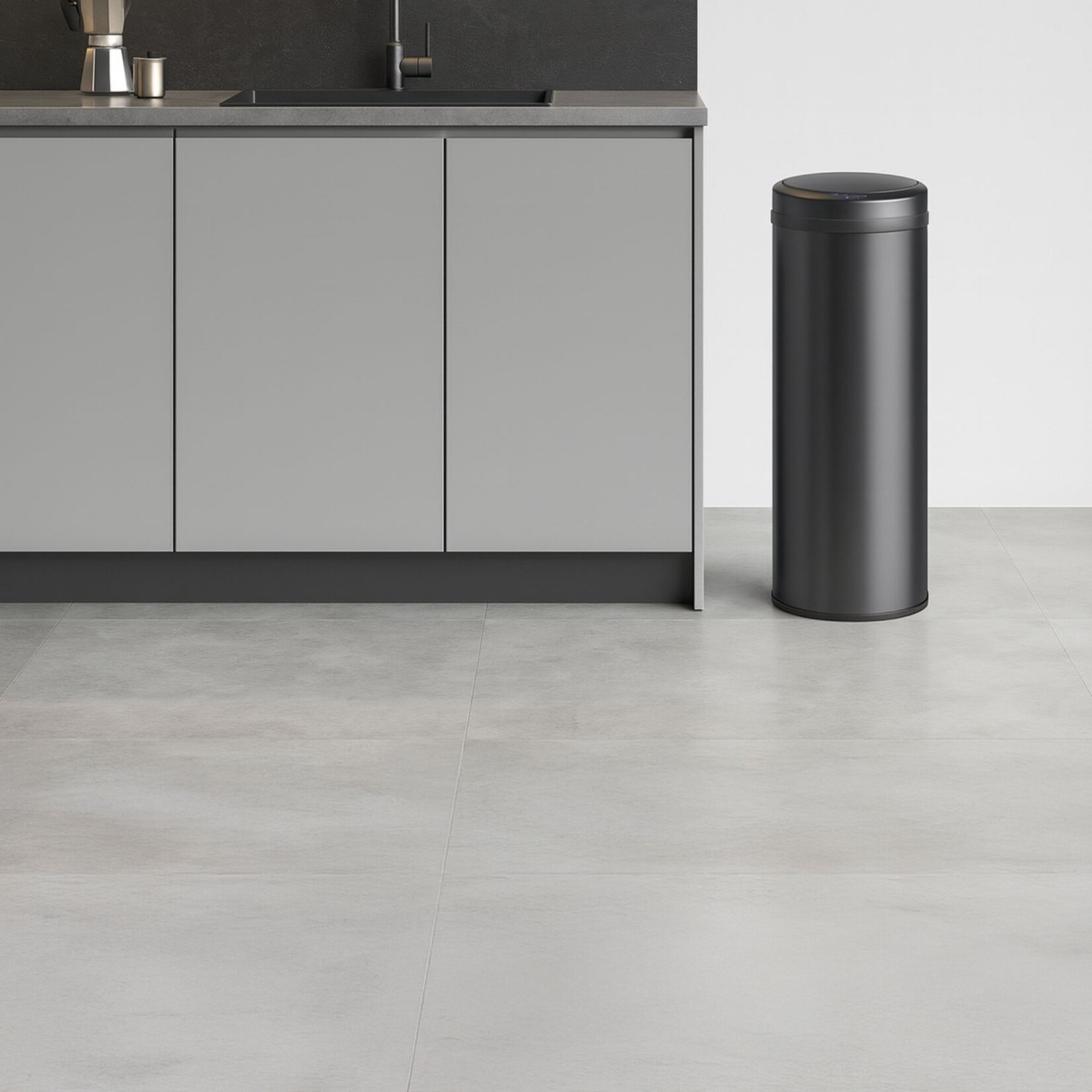 FlinQ FlinQ Peak Prullenbak met Bewegingssensor en Antislip - 50 Liter