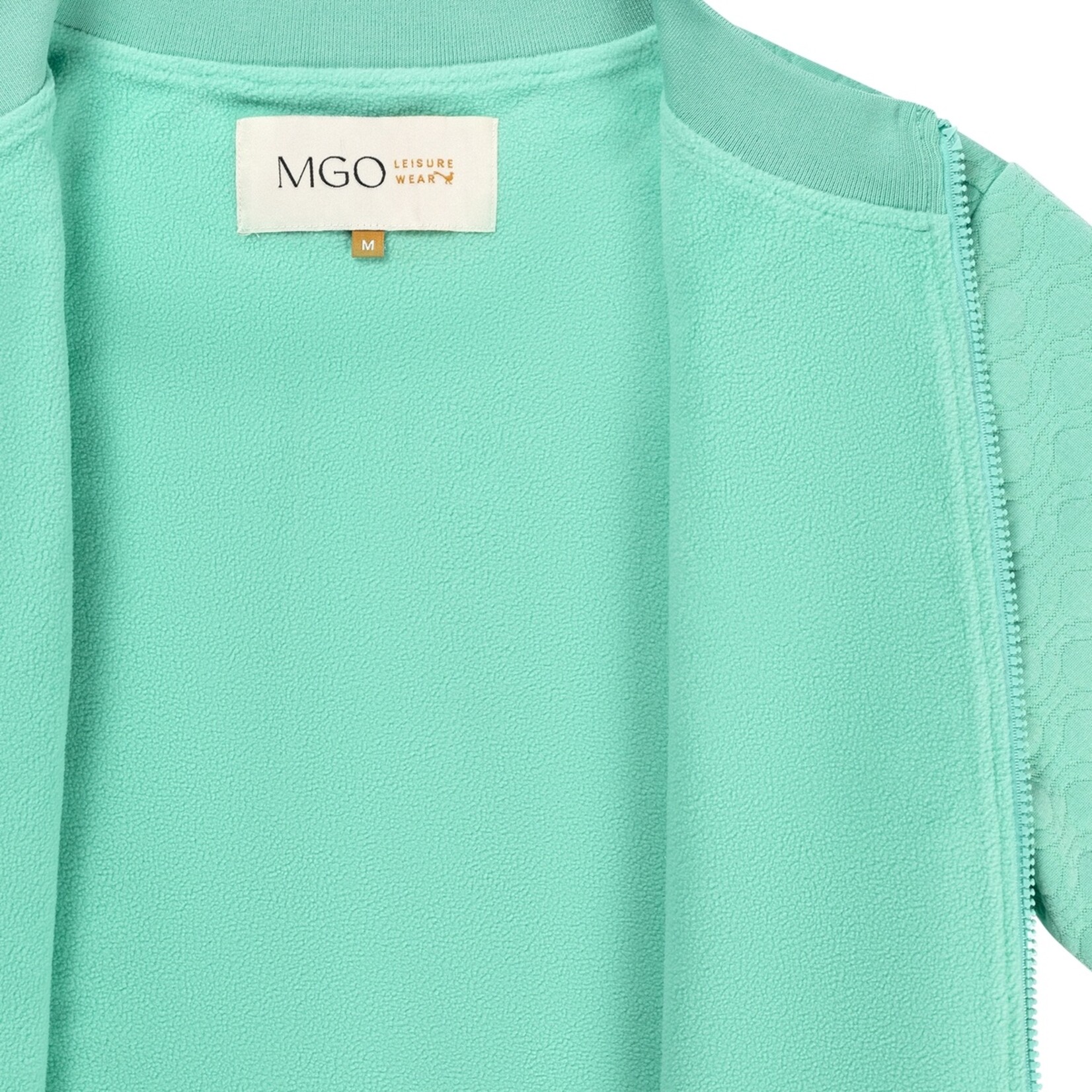 MGO Leisure Wear MGO Francis Cardigan voor Dames - Vest met 2-Laags Fleece