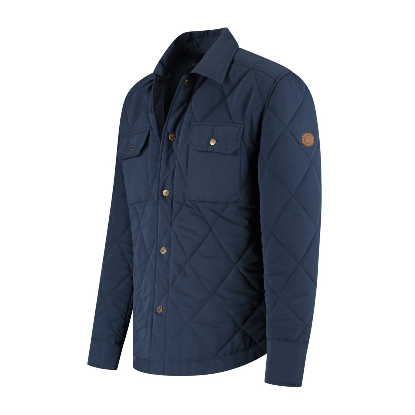 MGO Leisure Wear MGO Harvey Quilted Jack voor Heren - Licht Gevoerde Tussenjas