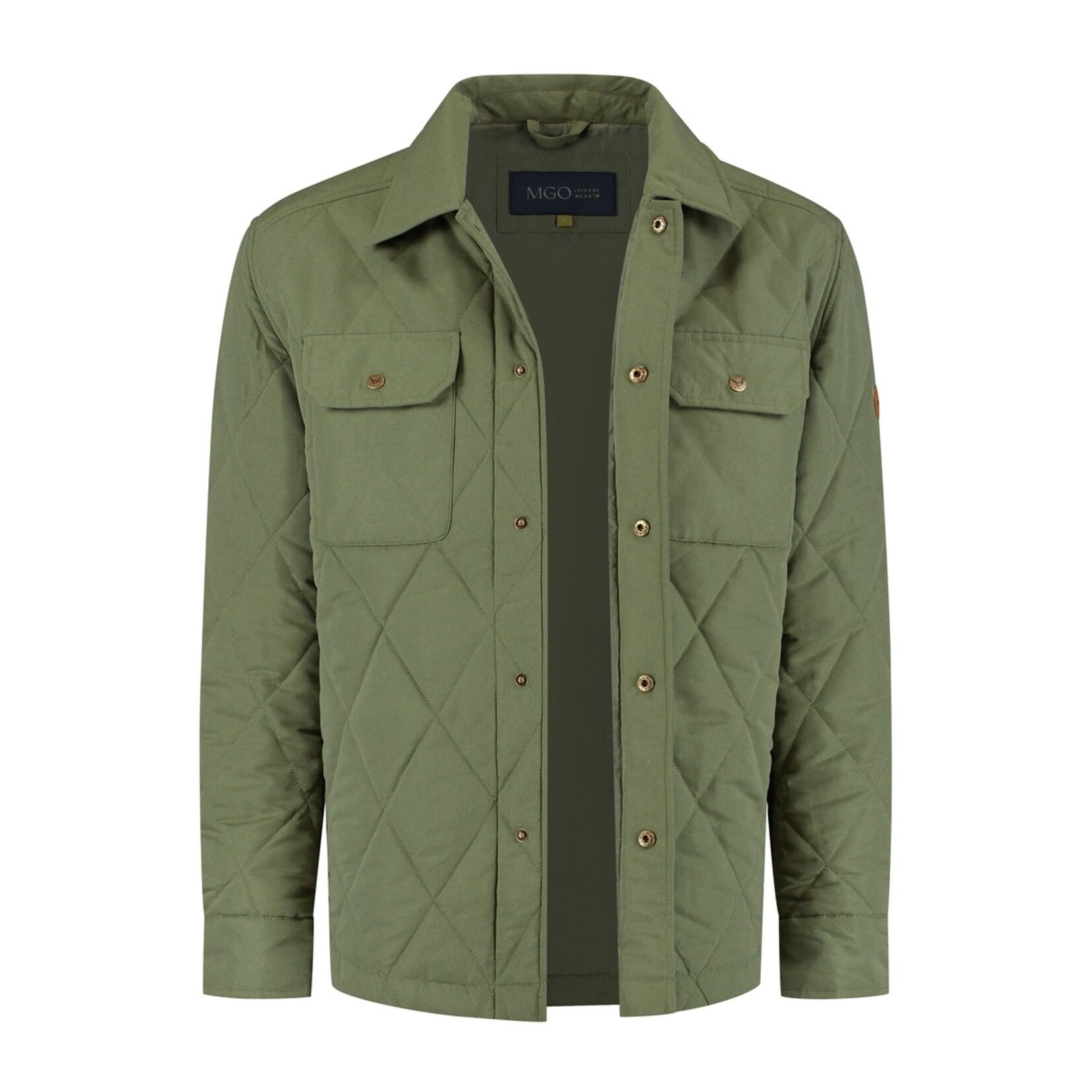 MGO Leisure Wear MGO Harvey Quilted Jack voor Heren - Licht Gevoerde Tussenjas