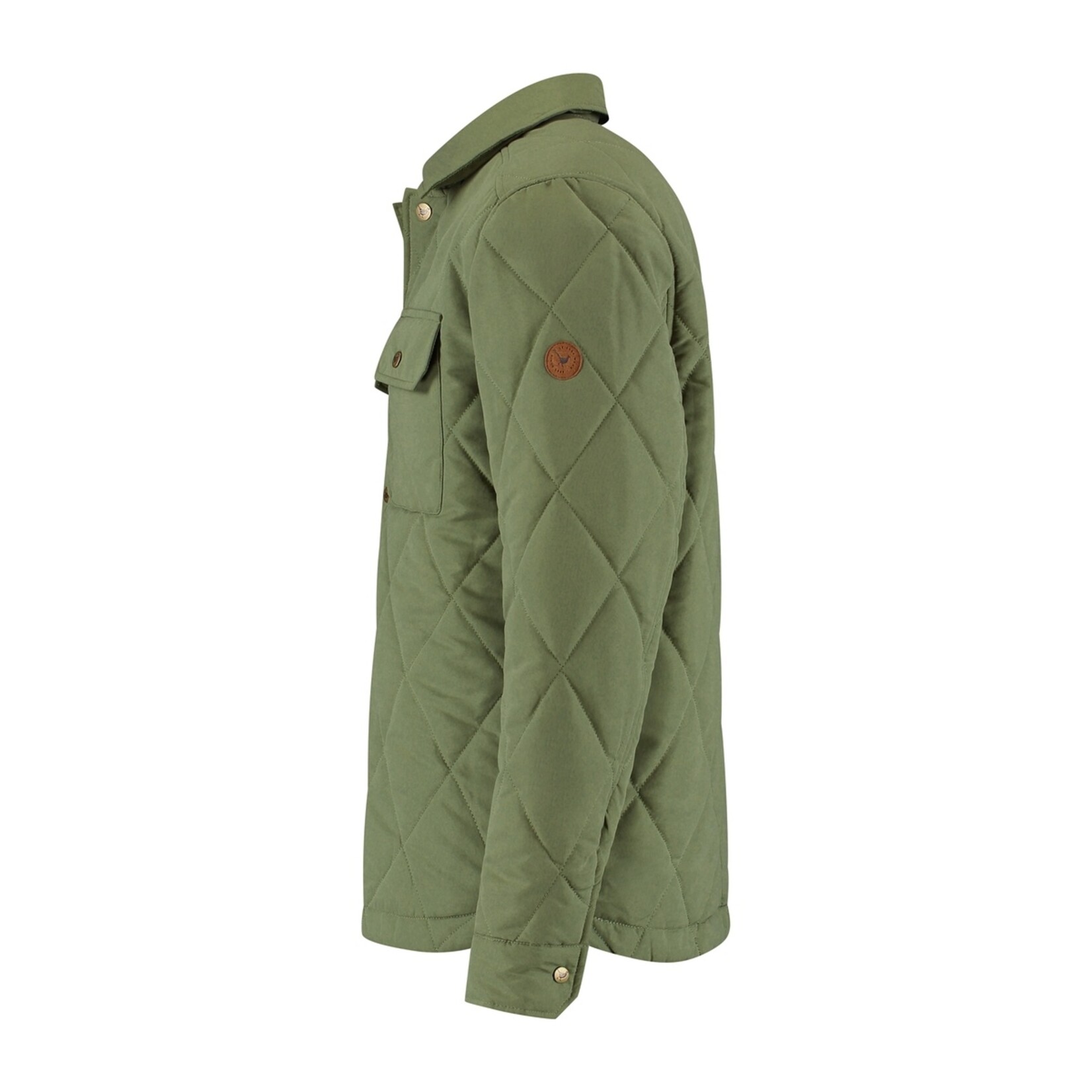 MGO Leisure Wear MGO Harvey Quilted Jack voor Heren - Licht Gevoerde Tussenjas