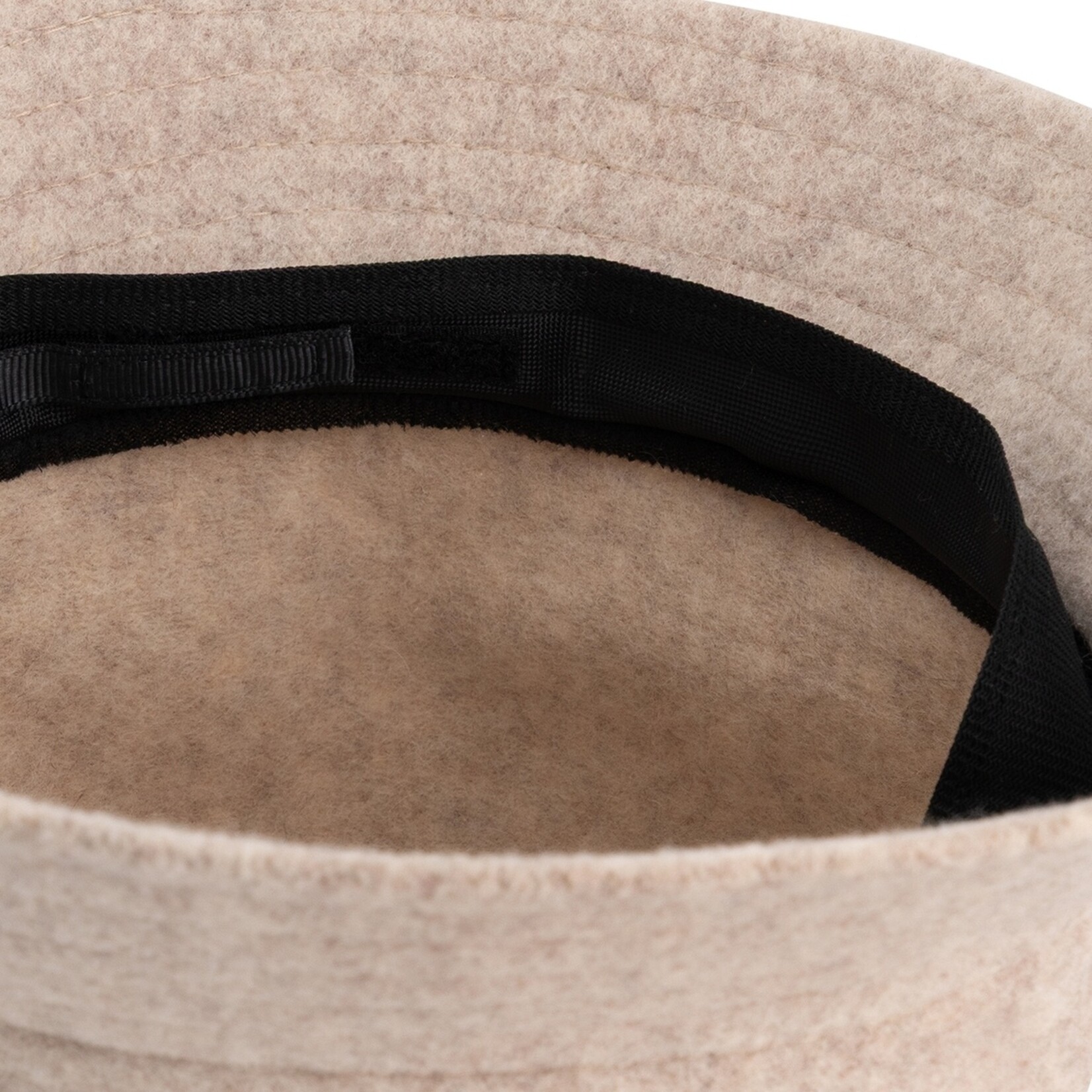 MGO Leisure Wear MGO Mignon Dames Bucket Hat van Wolmix met Zachte Uitstraling