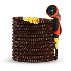 FlinQ FlinQ Uittrekbare Tuinslang met Gratis Opbergtas en Slanghouder