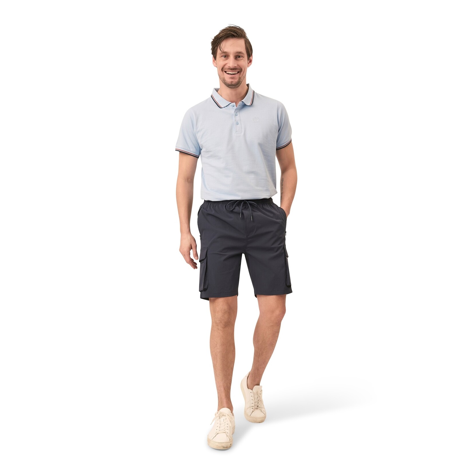 Mario Russo Mario Russo Chino Cargo Short - Korte Broek