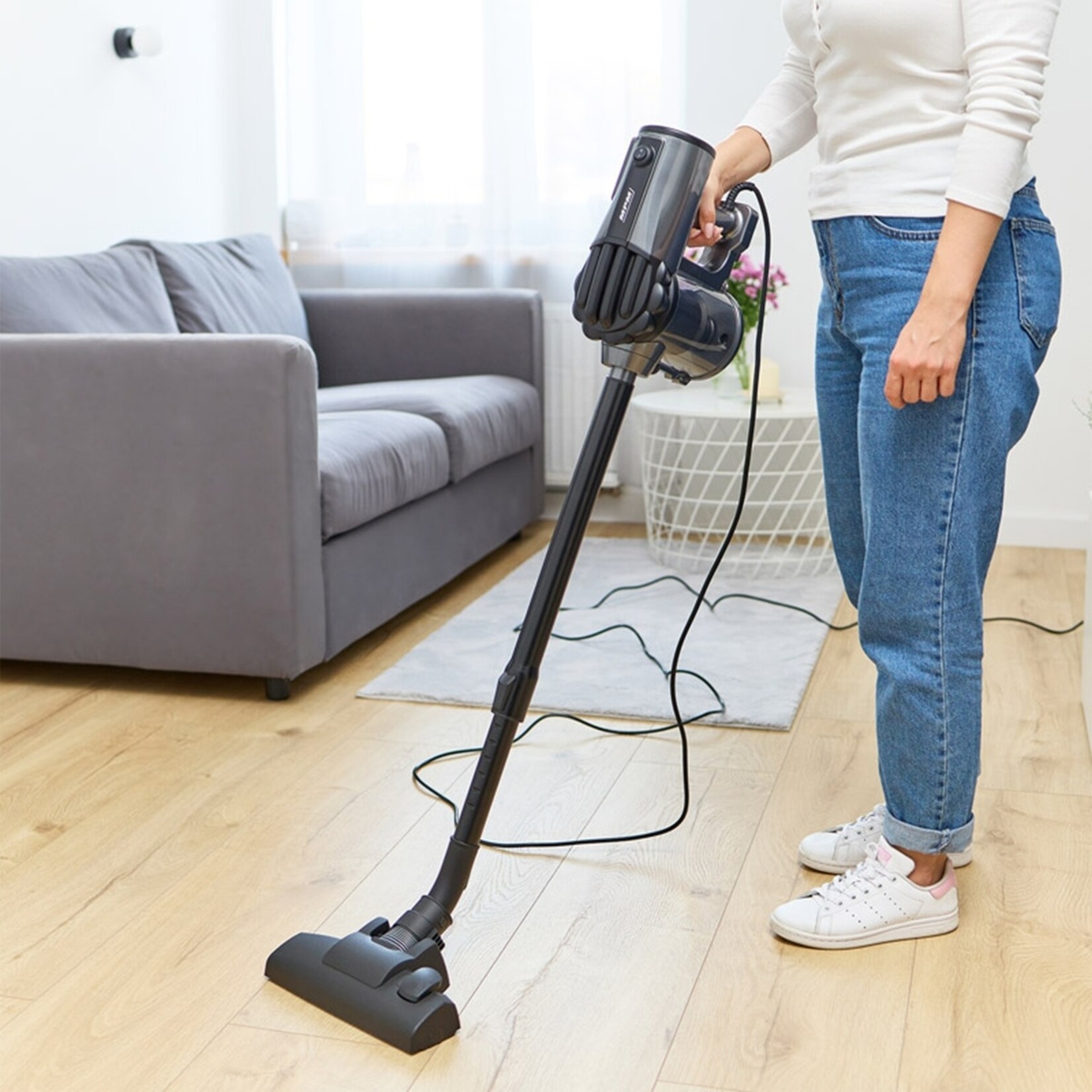 MPM MPM MOD‑74 Steelstofzuiger 2‑in‑1 Zakloos met HEPA‑filter - 600W