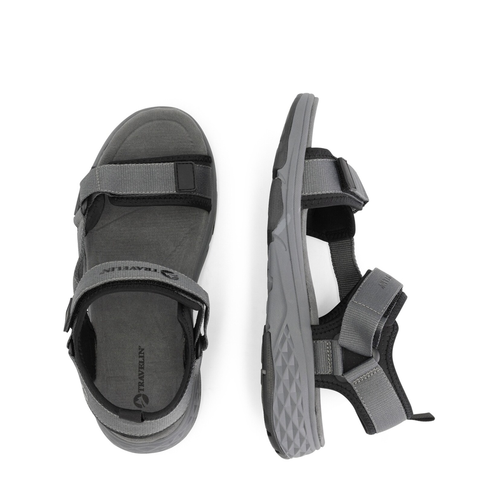 Travelin' Travelin’ Ranua Heren Wandelsandalen met Grip en Demping