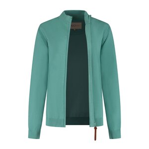 MGO Leisure Wear MGO Emily Cardigan Gebreid Vest voor Dames