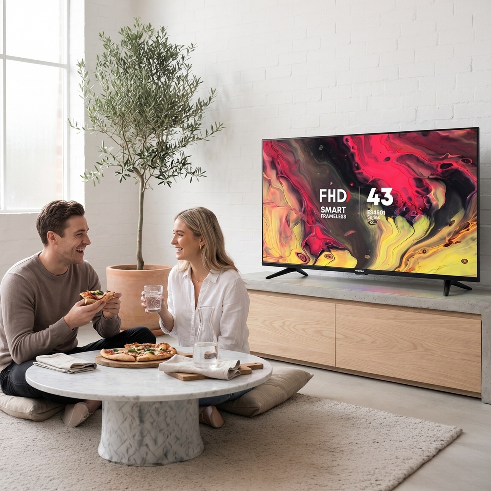Tornado Tornado Smart TV 43" - Full HD Slimme Televisie - met Linux en Dolby Vision
